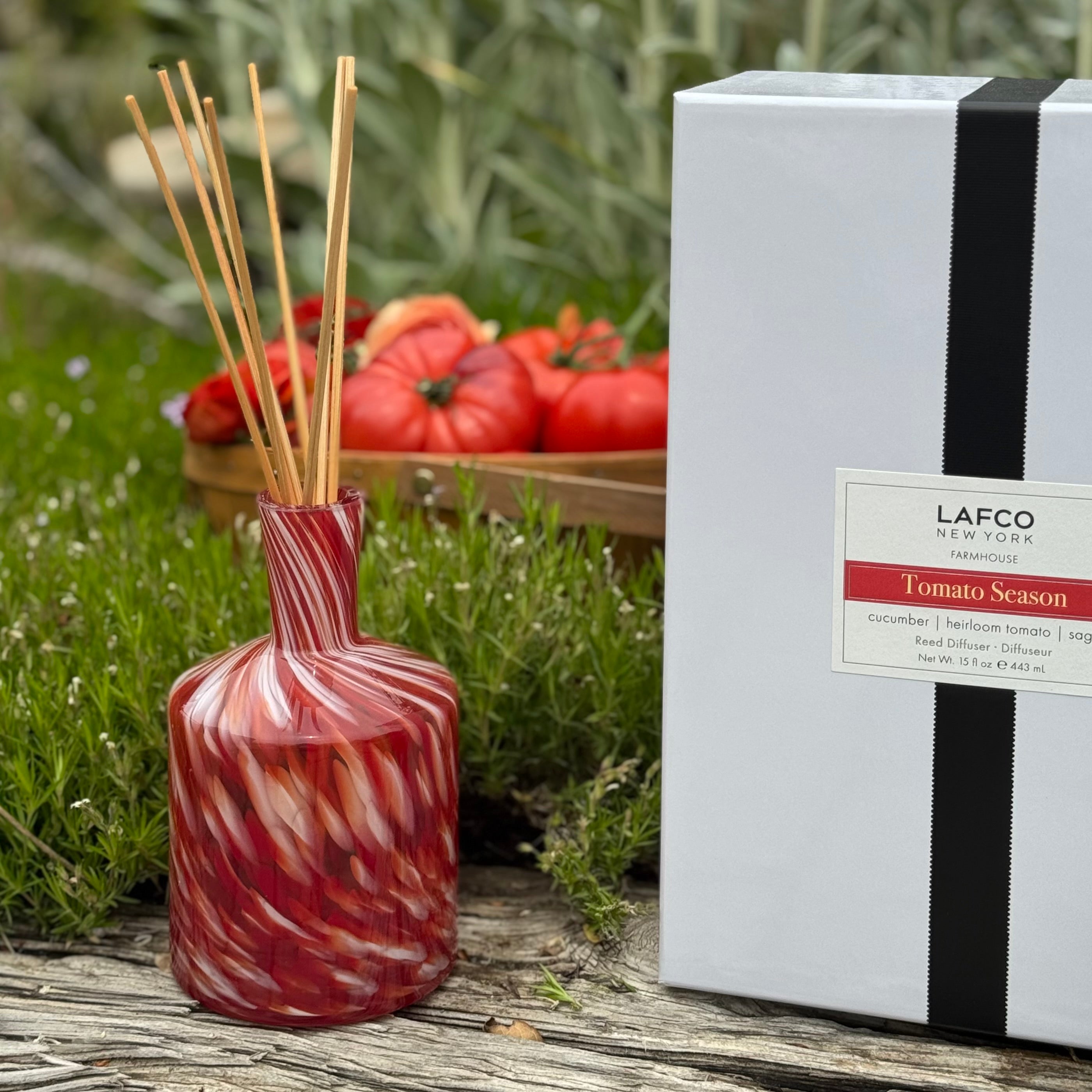 Tomato Season Signature Reed Diffuser