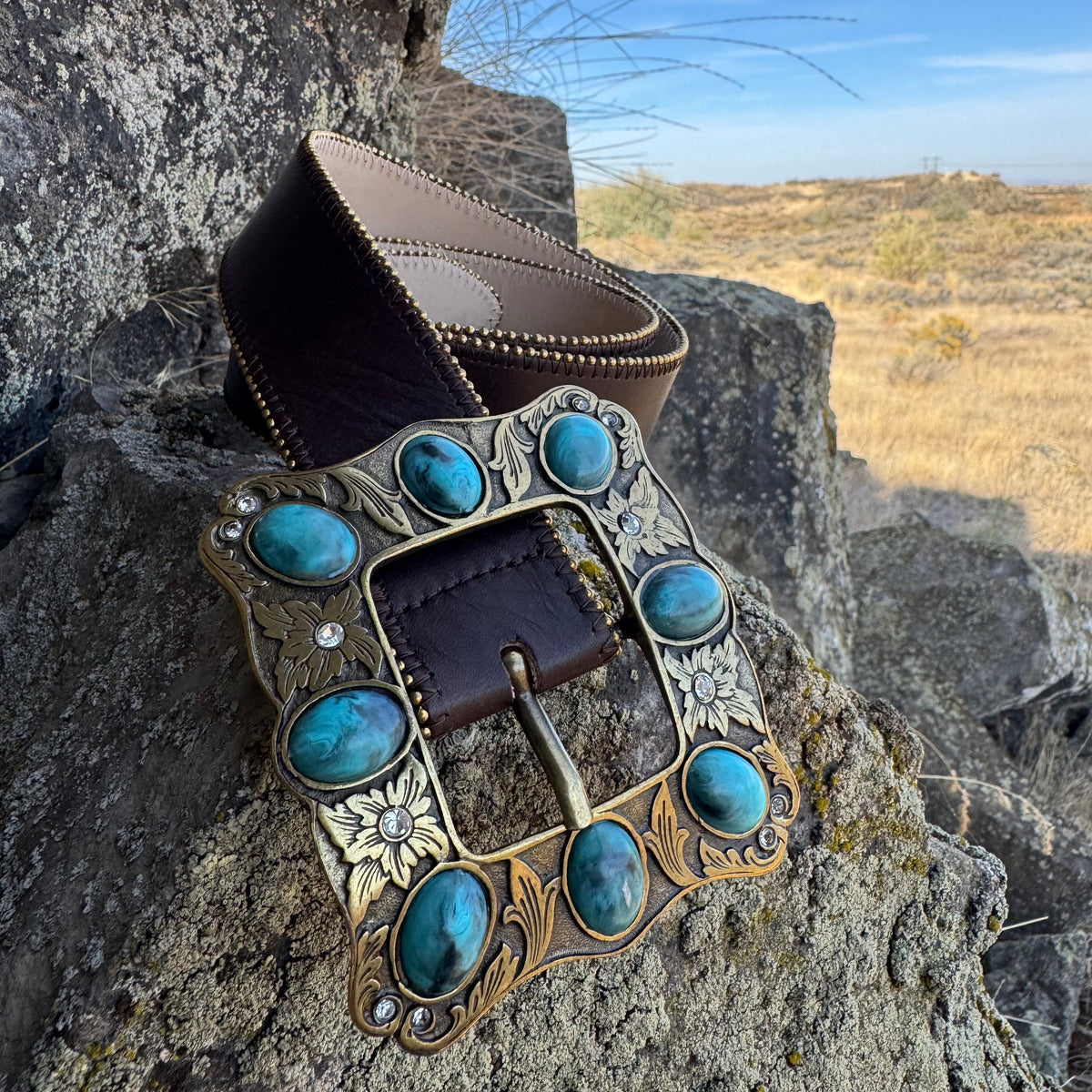 The Sedona Handcrafted Leather Belt