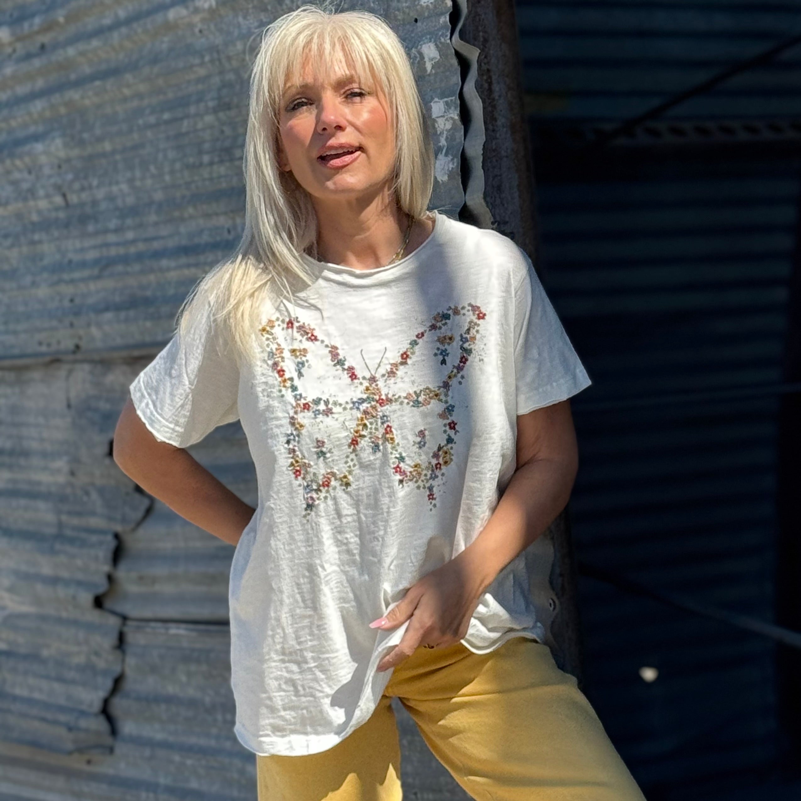 Meadowlight Butterfly Tee