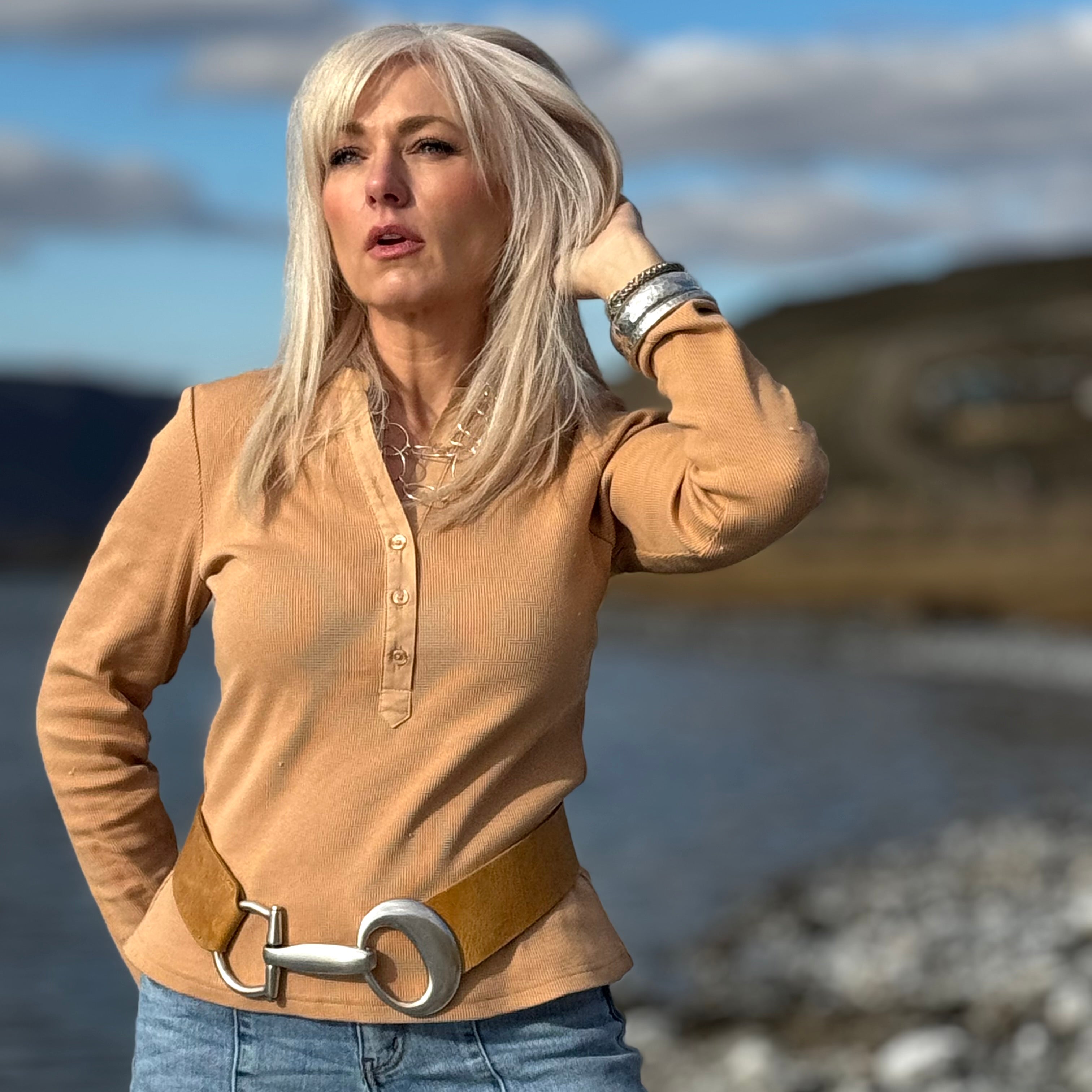 CHRISTELLA BROWN SUGAR TEE