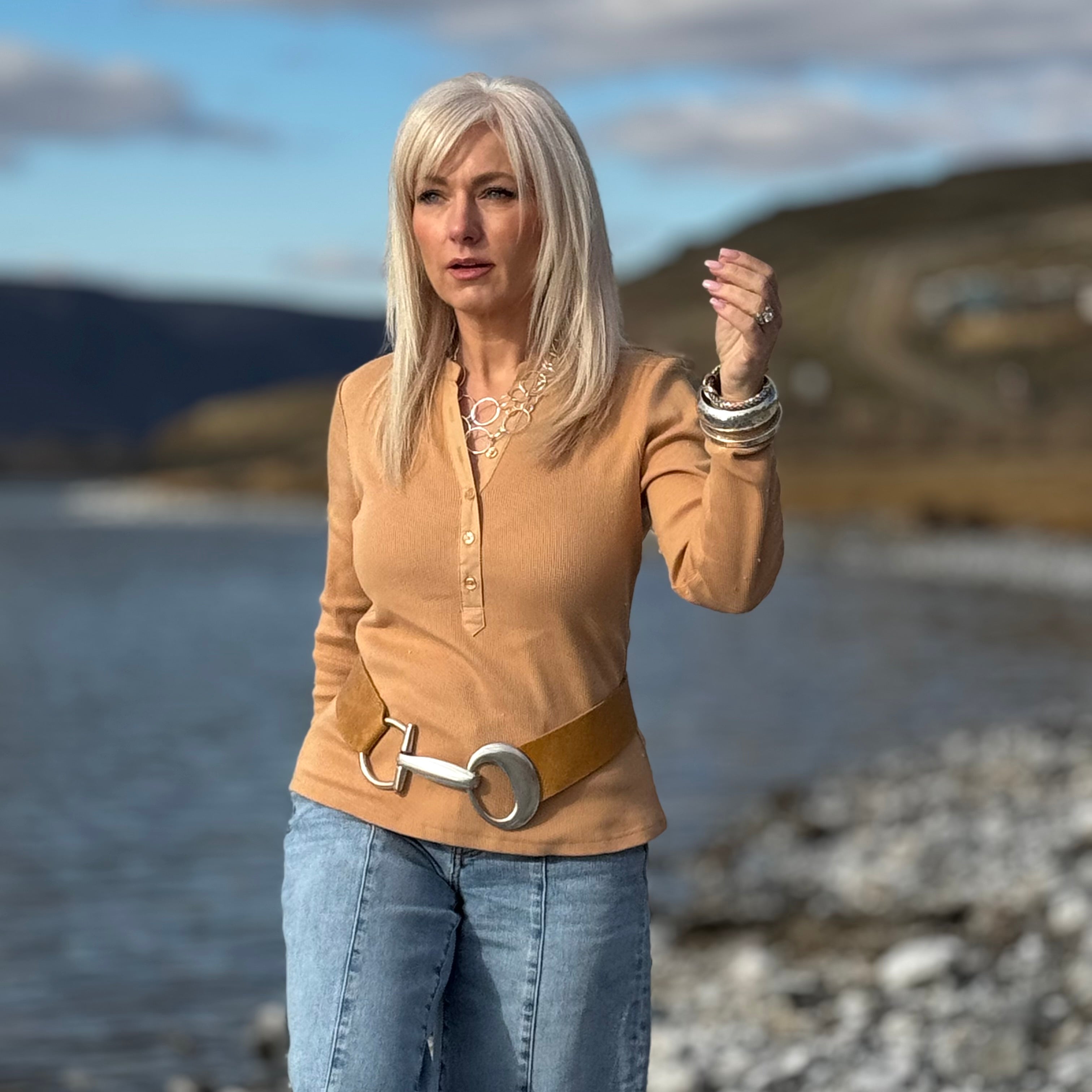 CHRISTELLA BROWN SUGAR TEE