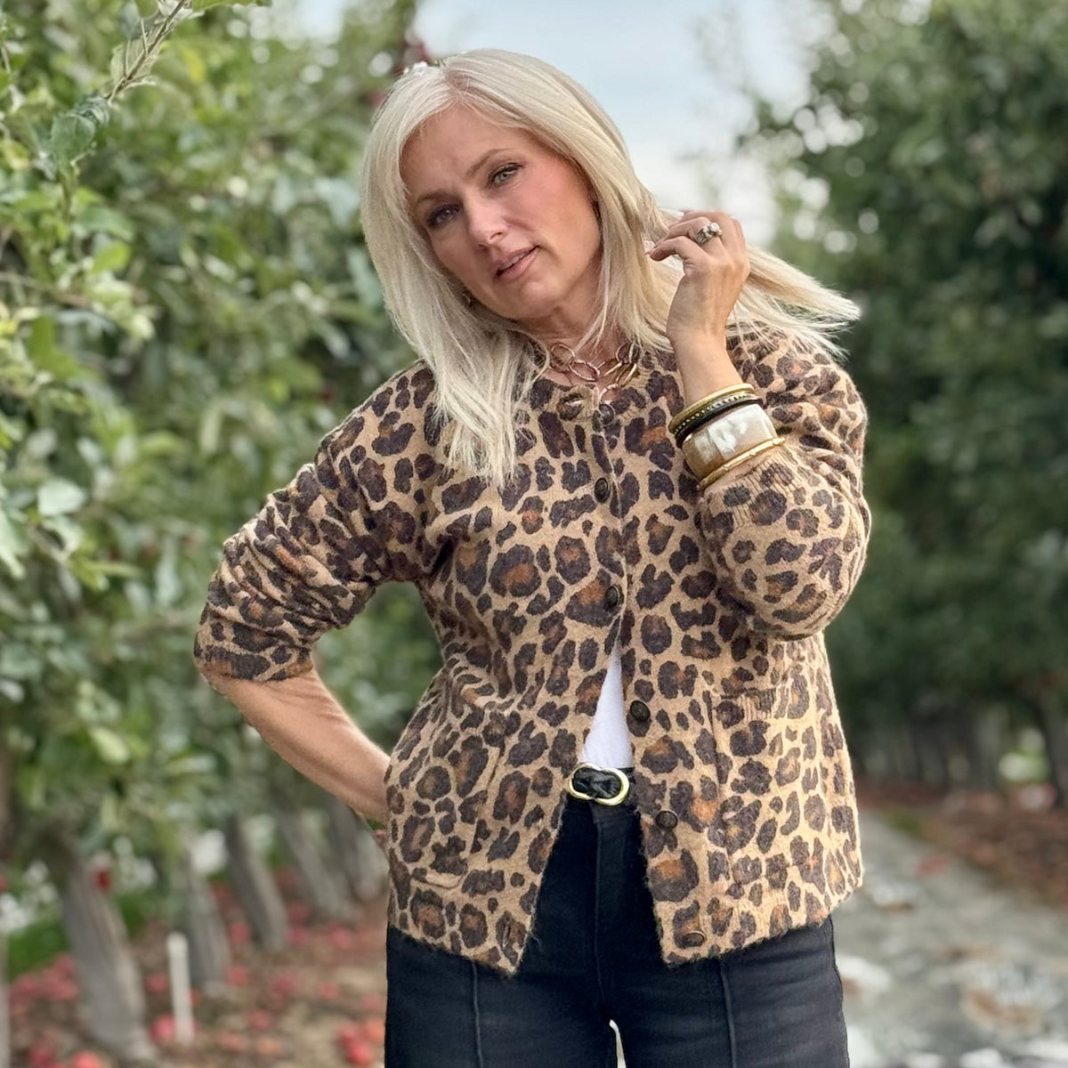 The Untamed Leopard Cardigan