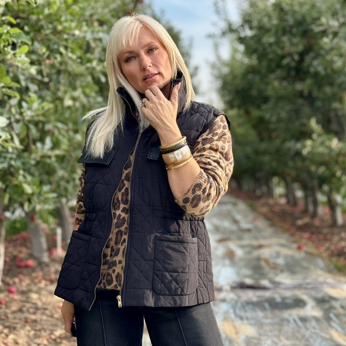 The City Stroll Quilted Vest