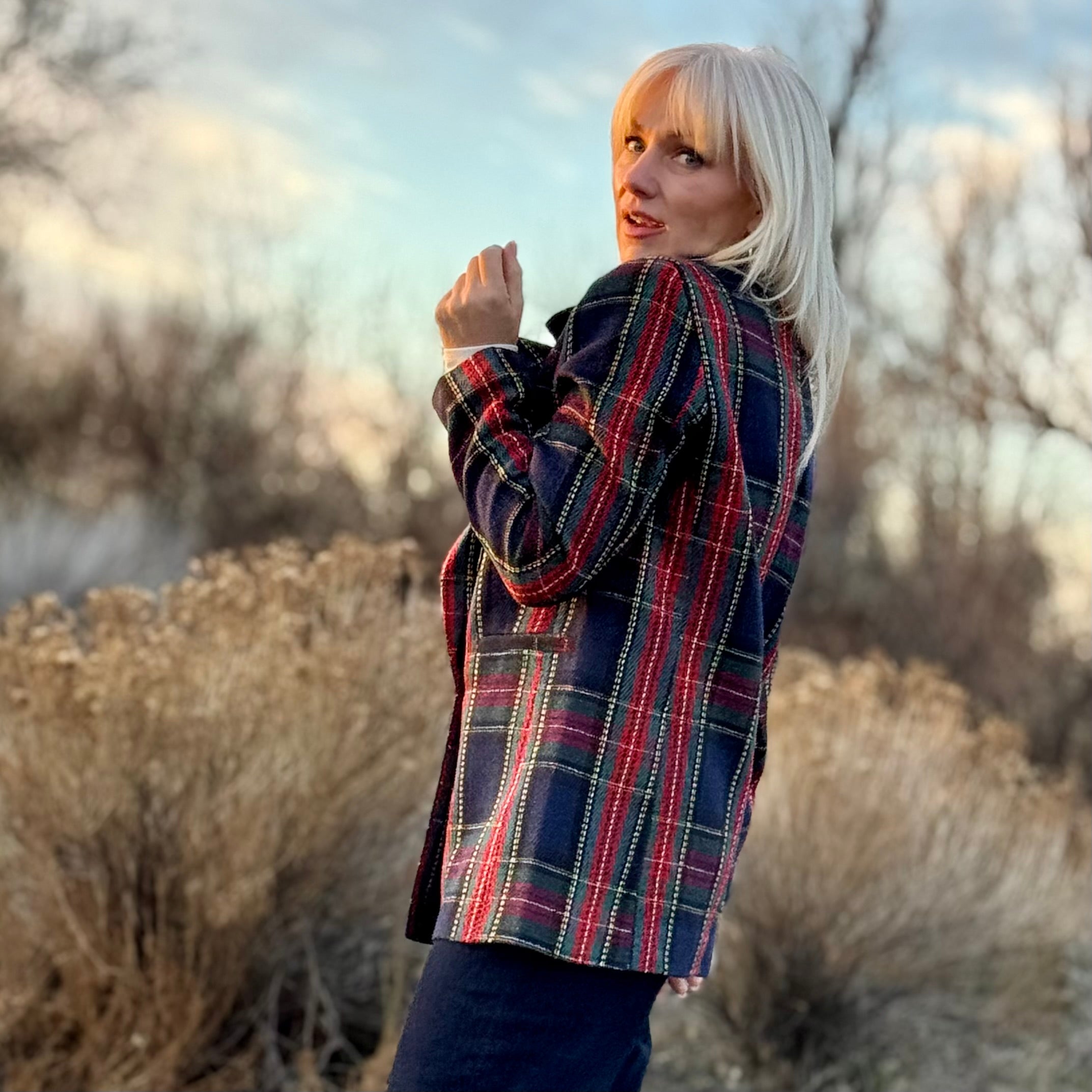 Ralph Tartan Plaid Jacket