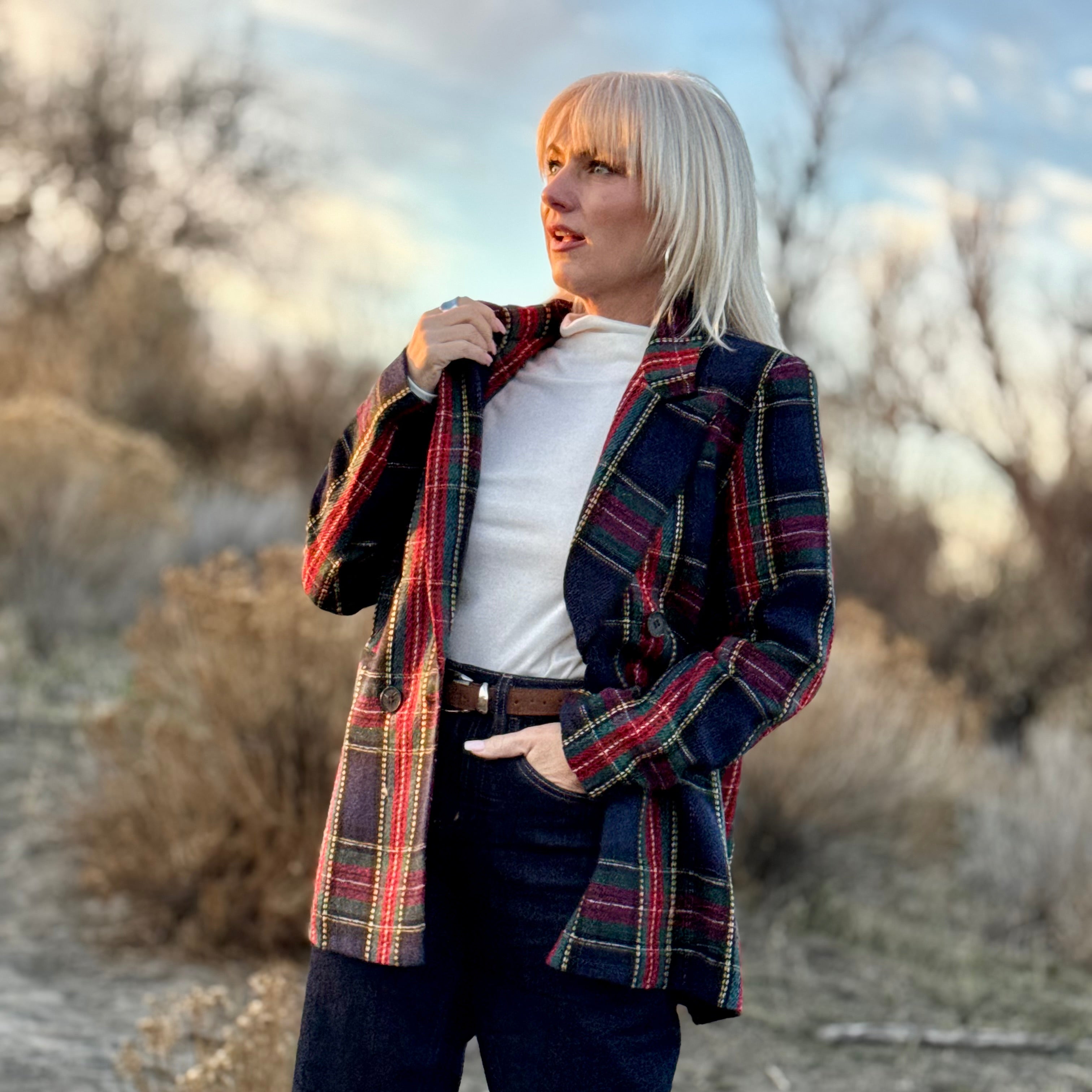 Ralph Tartan Plaid Jacket