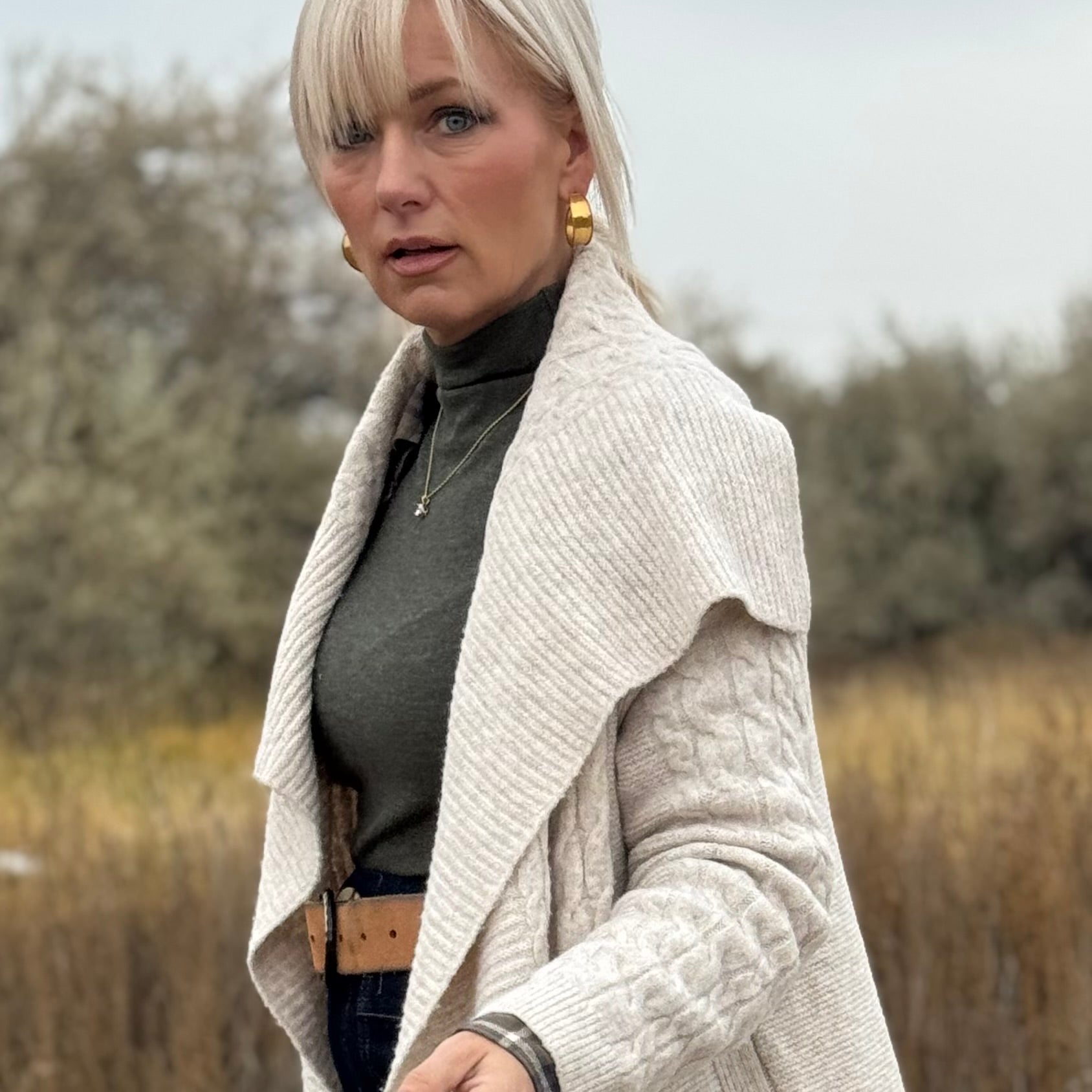 The Canyon Drape Cardigan
