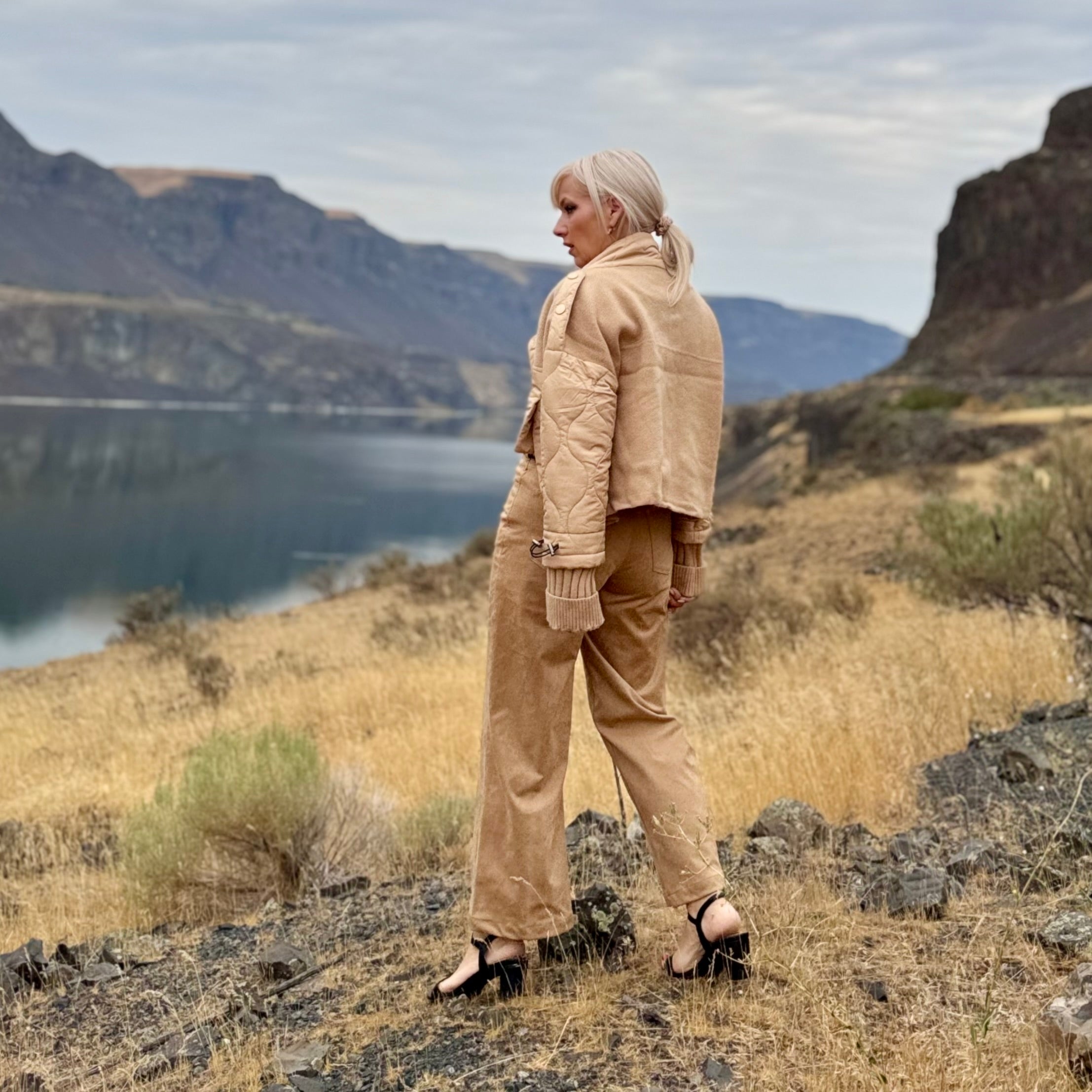 Sierra Faux Suede Pant
