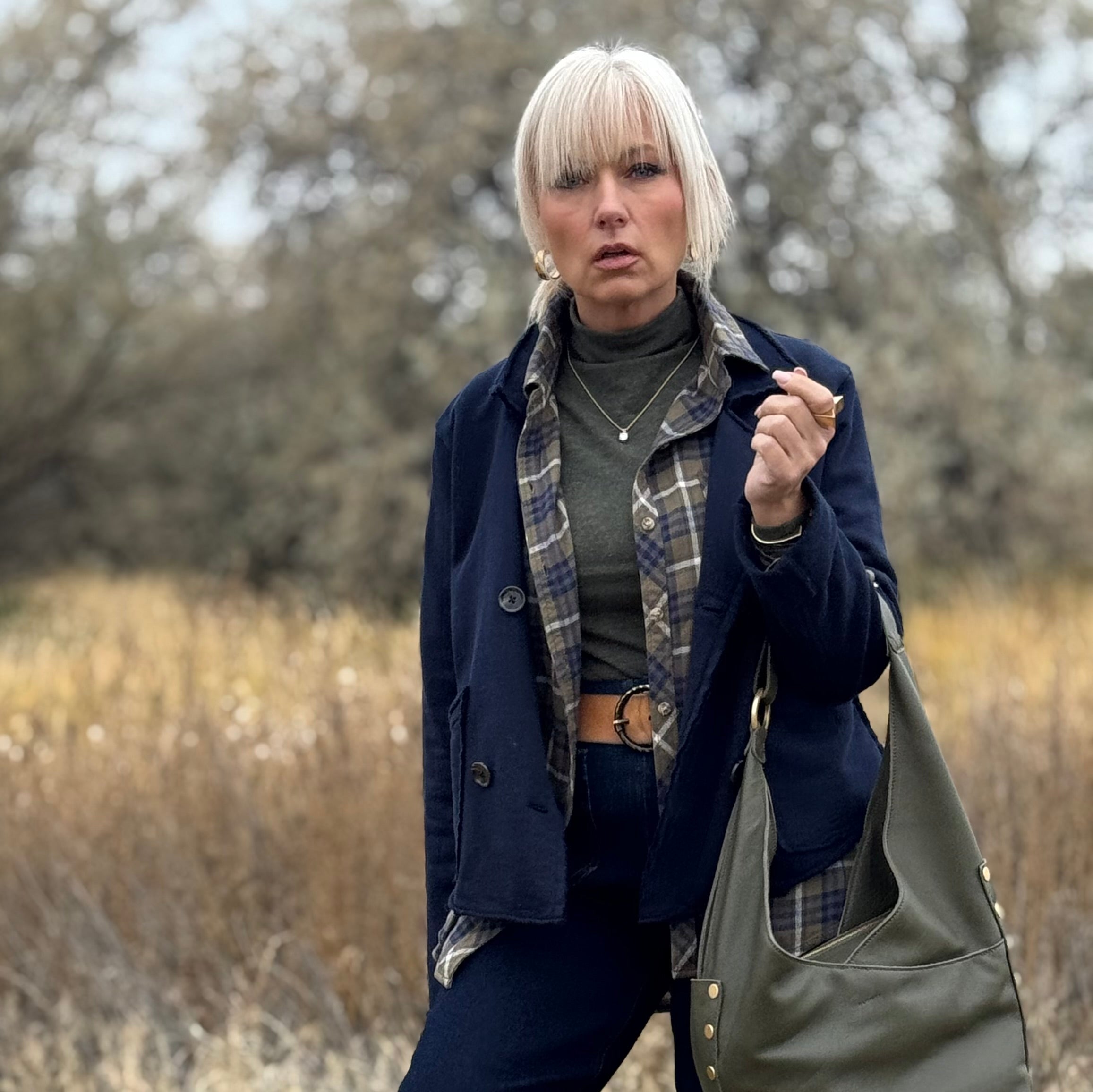 Hammitt TOM LRG Olive/Brushed Gold (Copy)