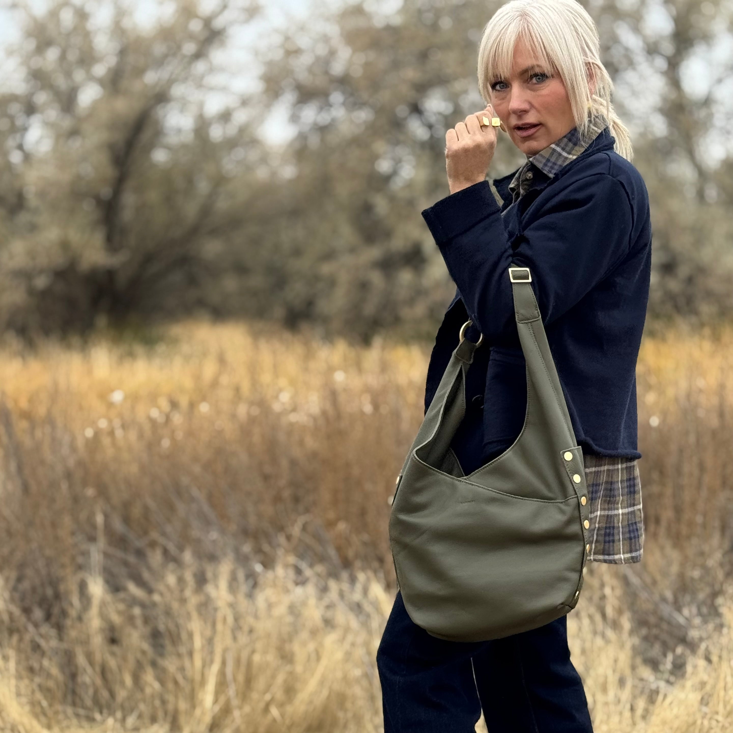 Hammitt TOM LRG Olive/Brushed Gold (Copy)