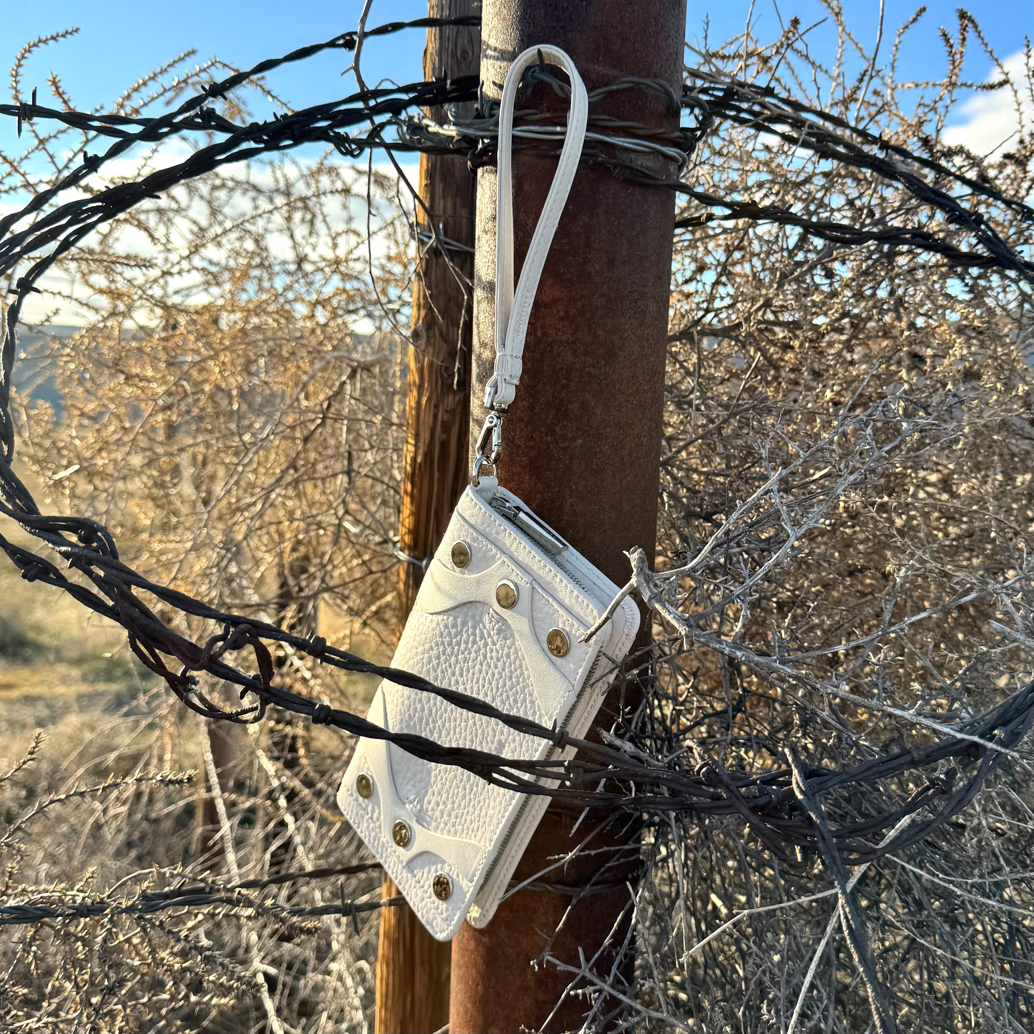 Hammitt Bryant Wallet Western Rein/Silver