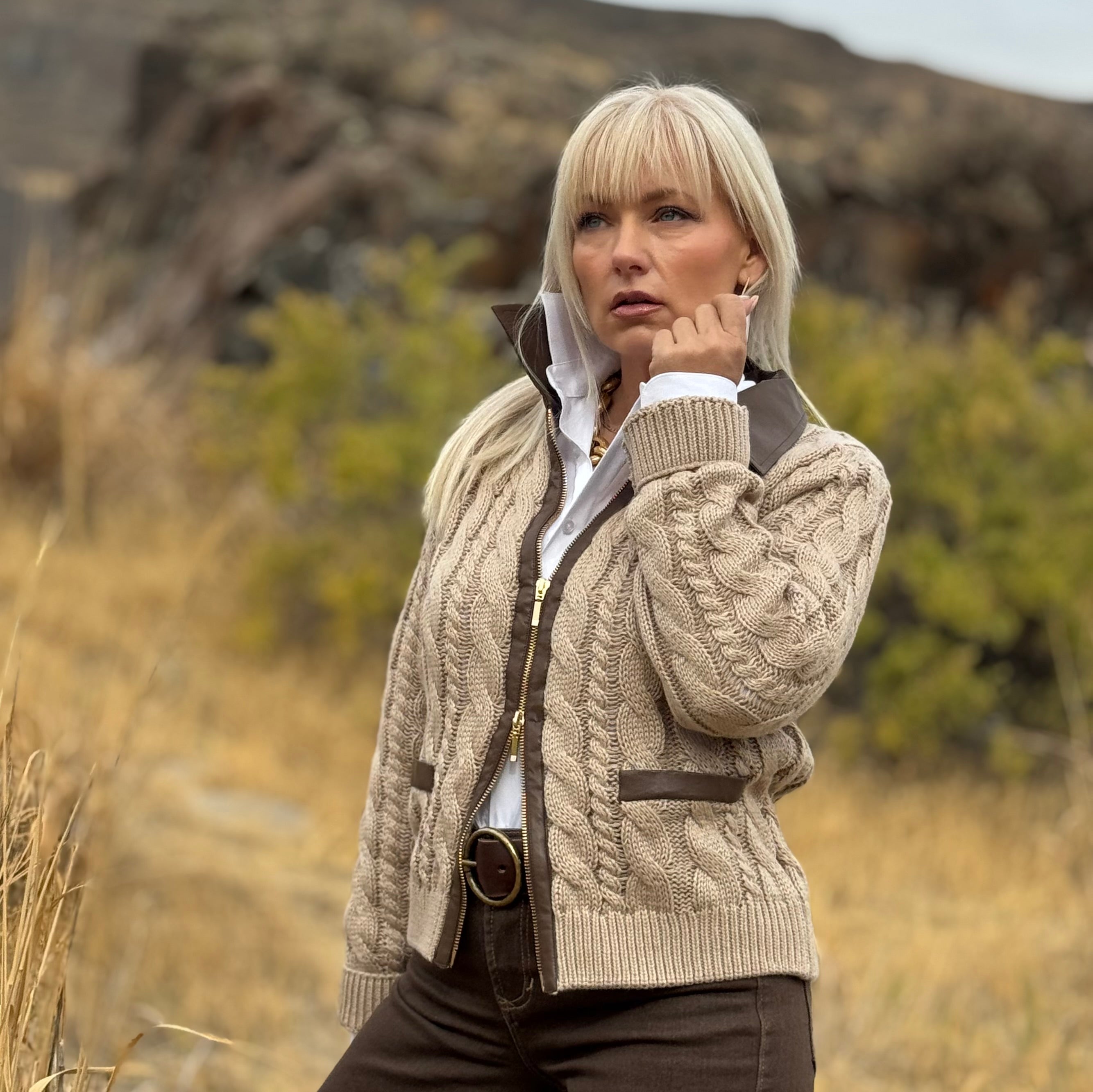 The Equestrian Cable Jacket
