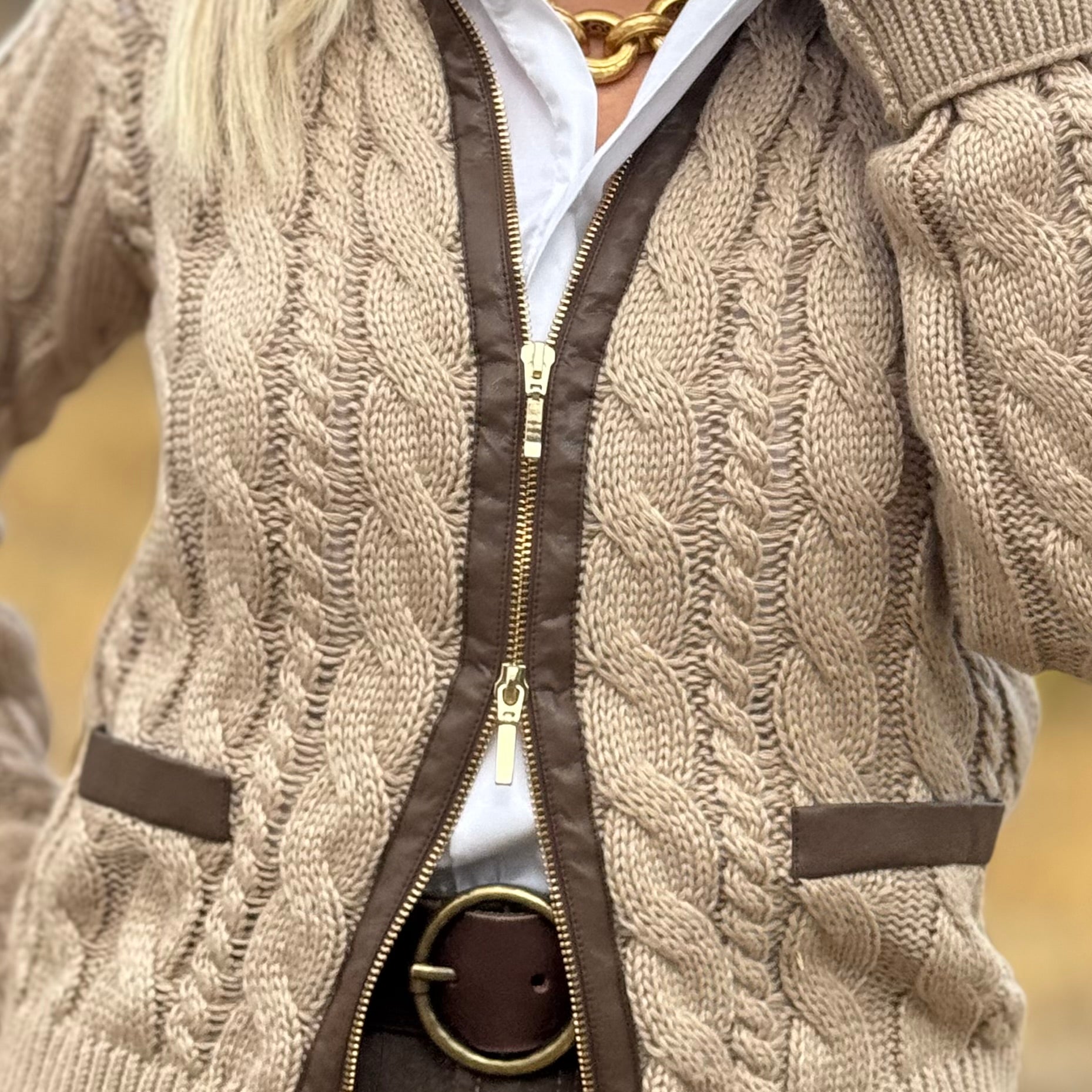 The Equestrian Cable Jacket