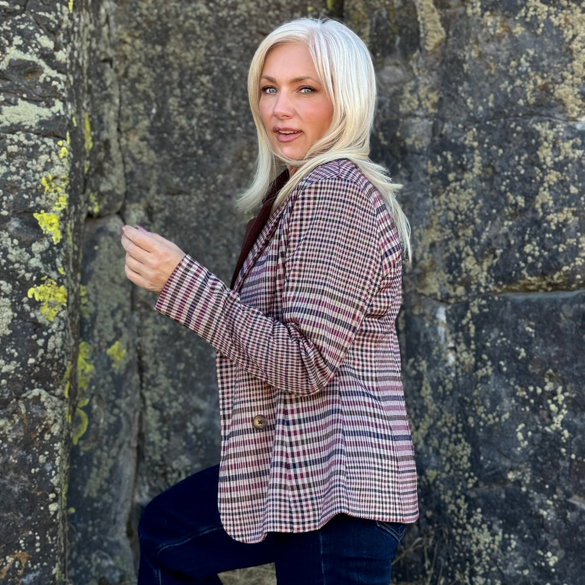 The Countryside Plaid Blazer