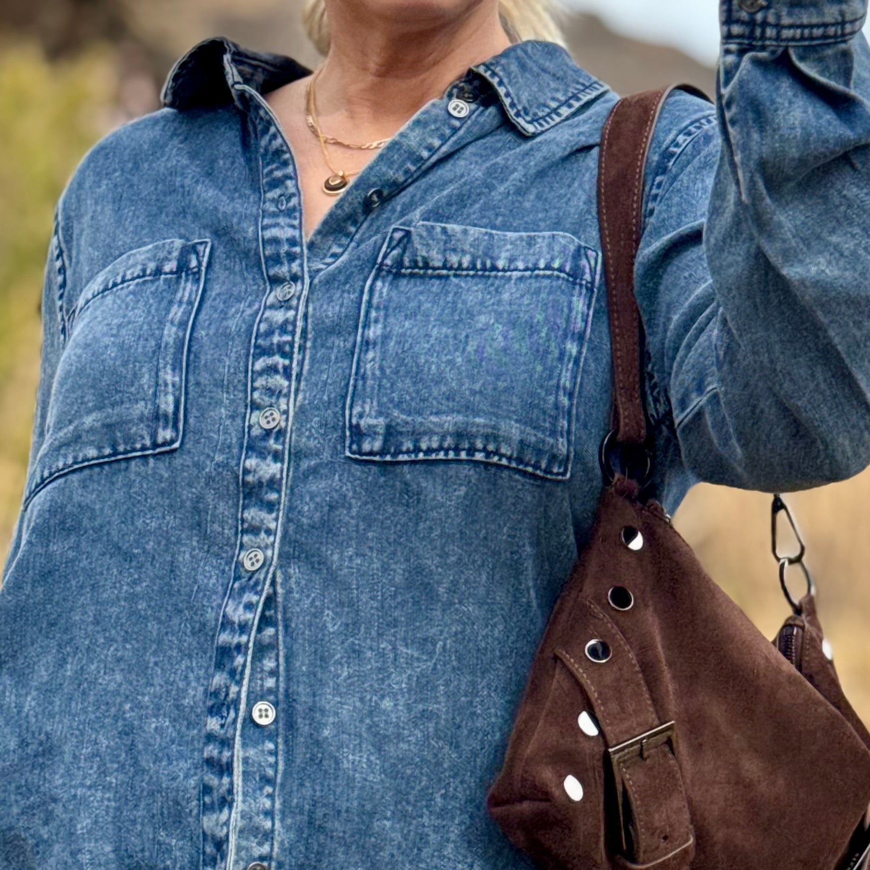 DARBY BLUE SHIRT