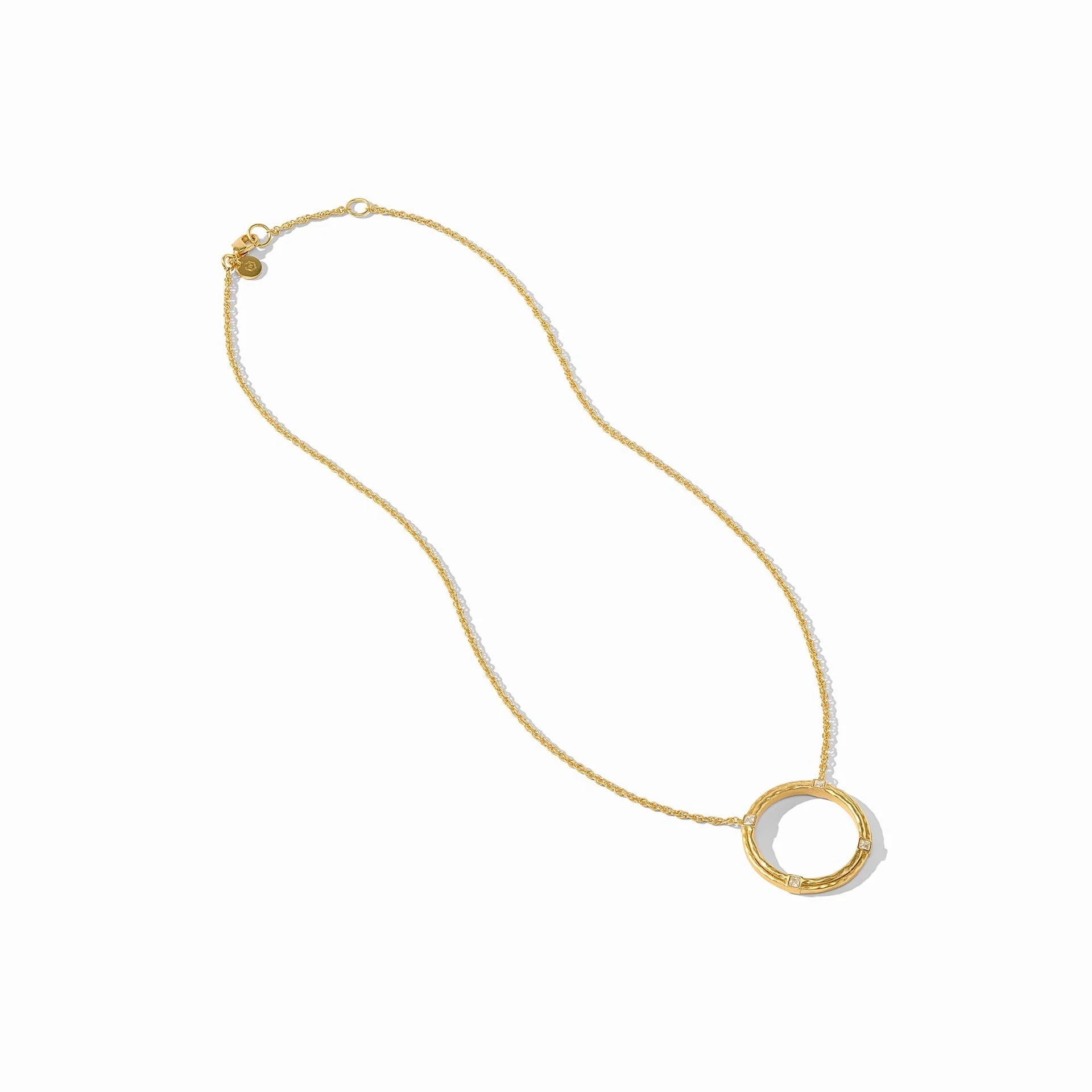 Astor Delicate Circle Necklace