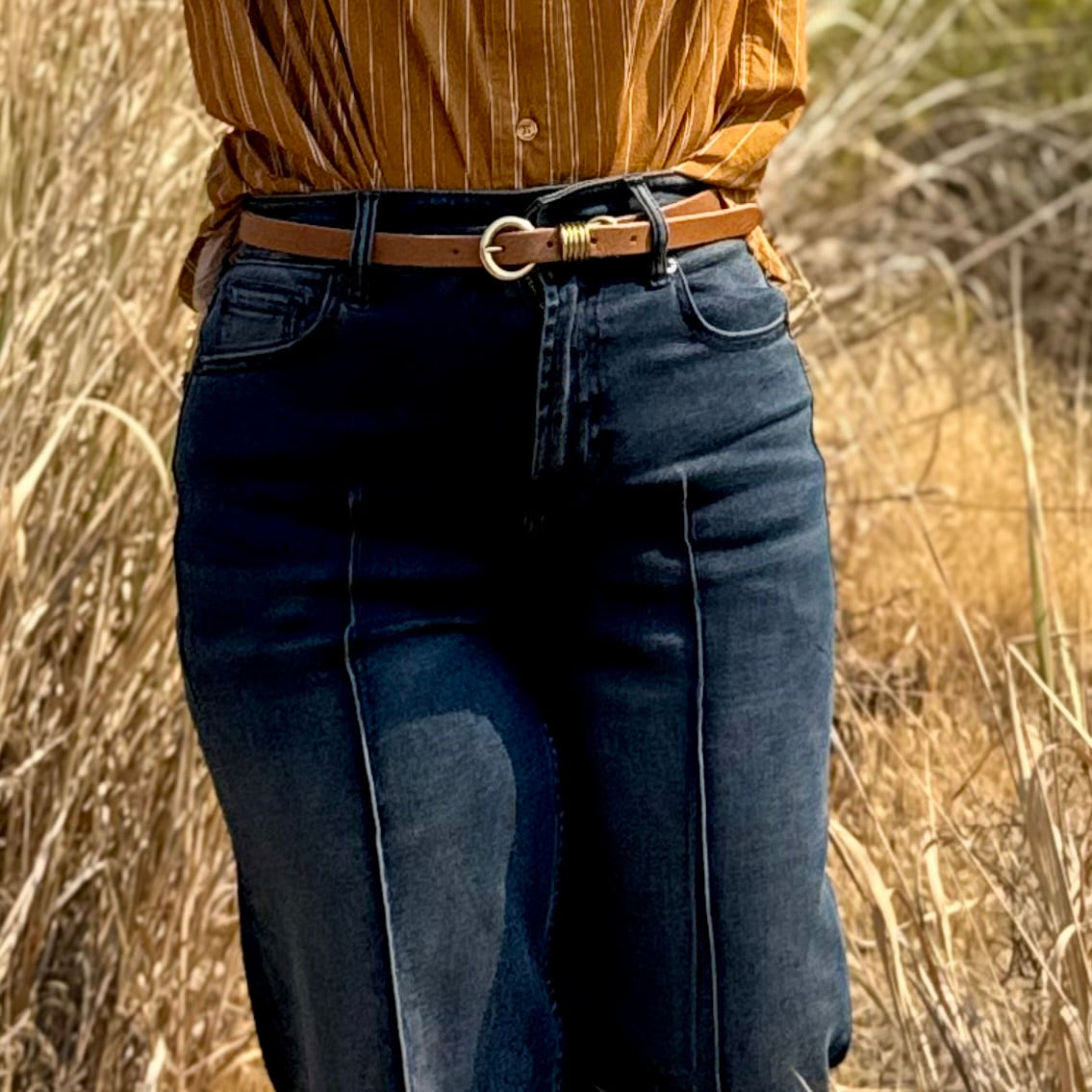 Holly Straight Leg Jeans Dark Wash