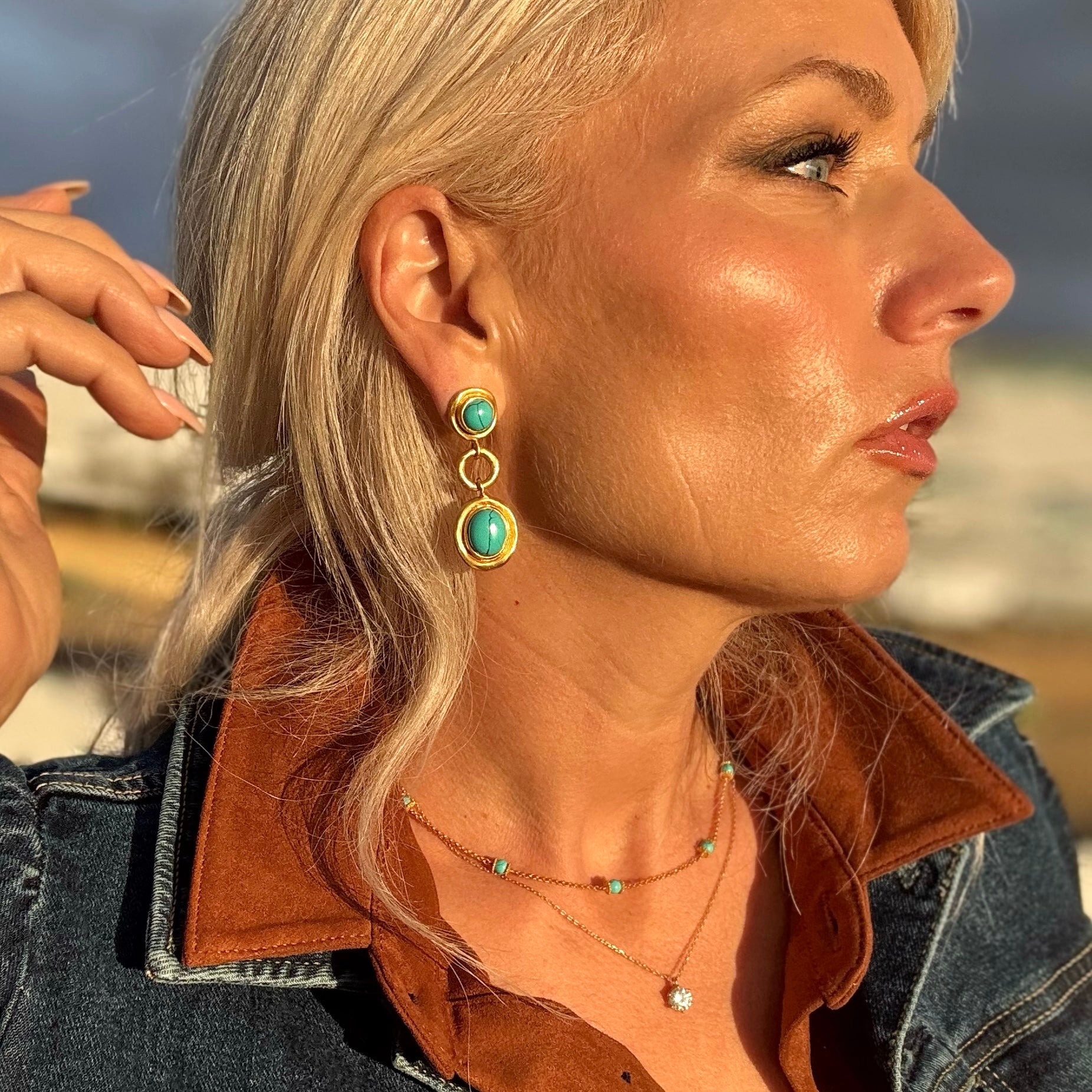 Wave Tier Earring