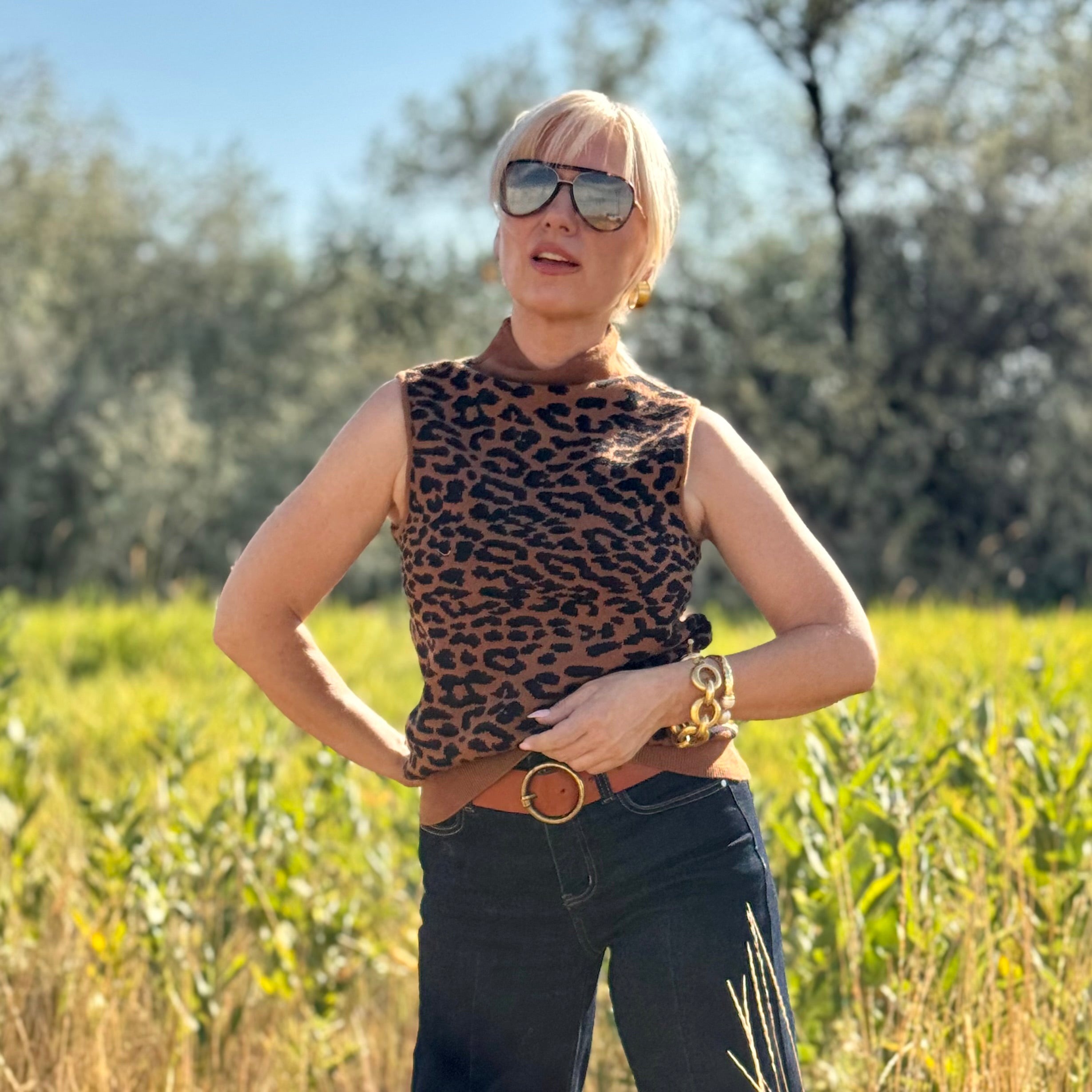 The Wild Side Sweater Tank