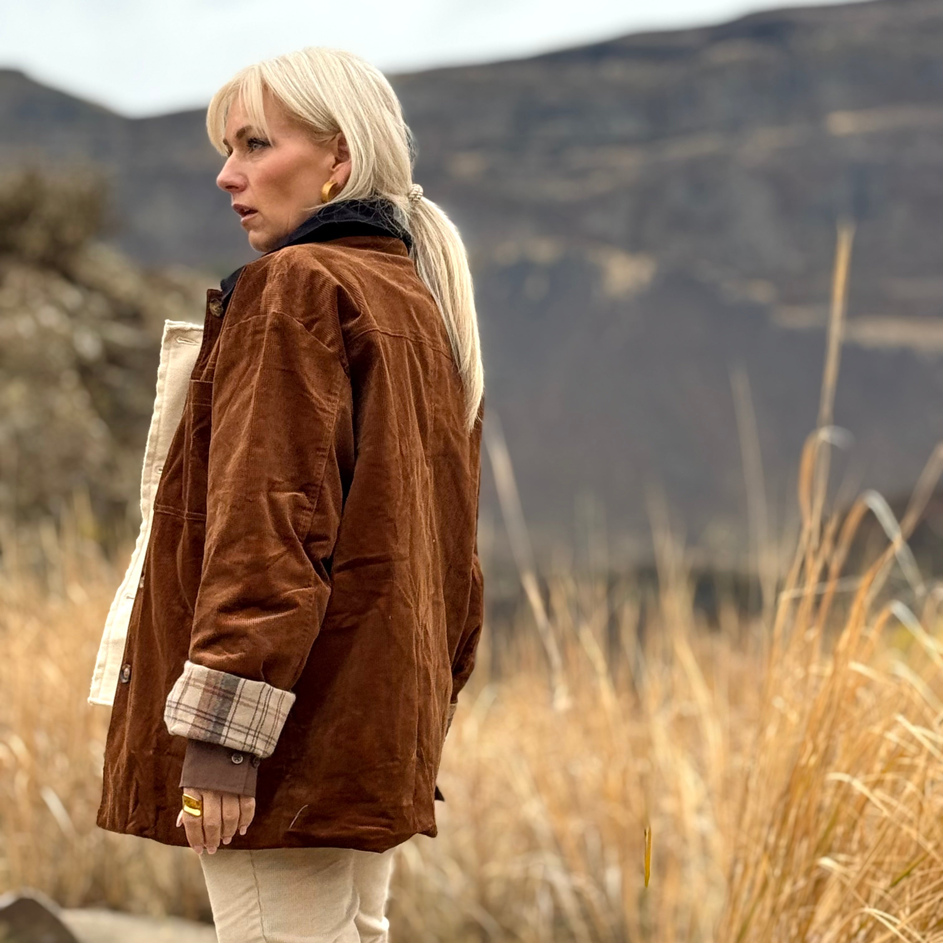 The Corduroy Barn Coat