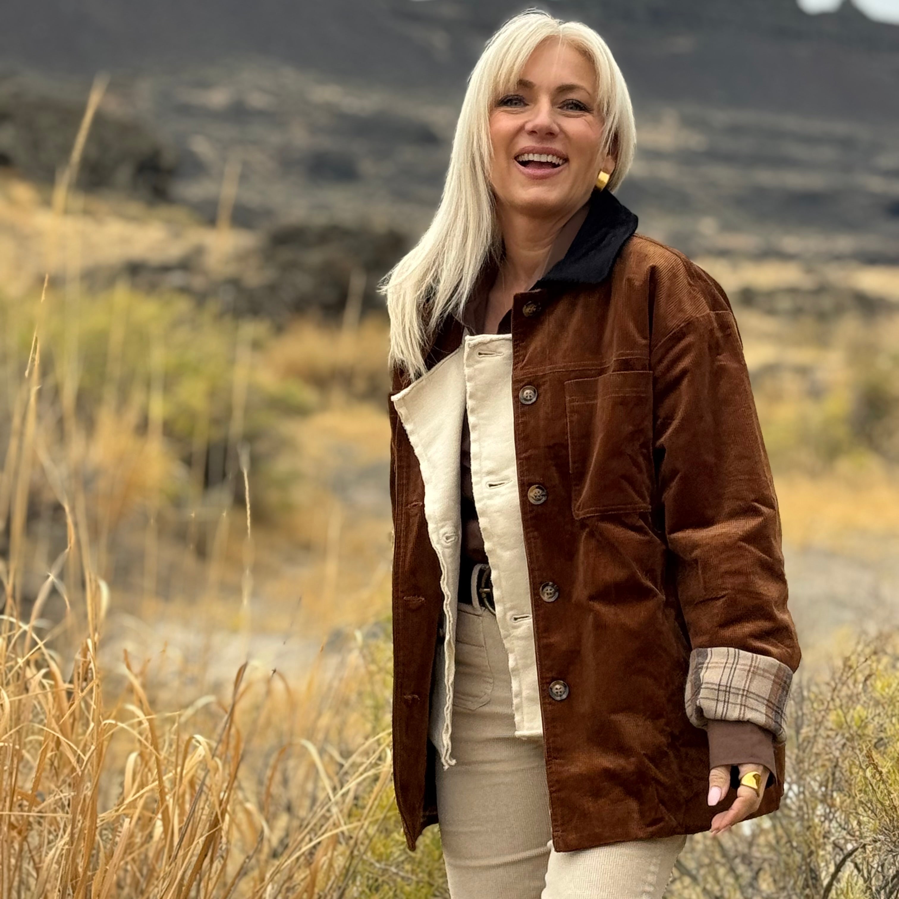The Corduroy Barn Coat