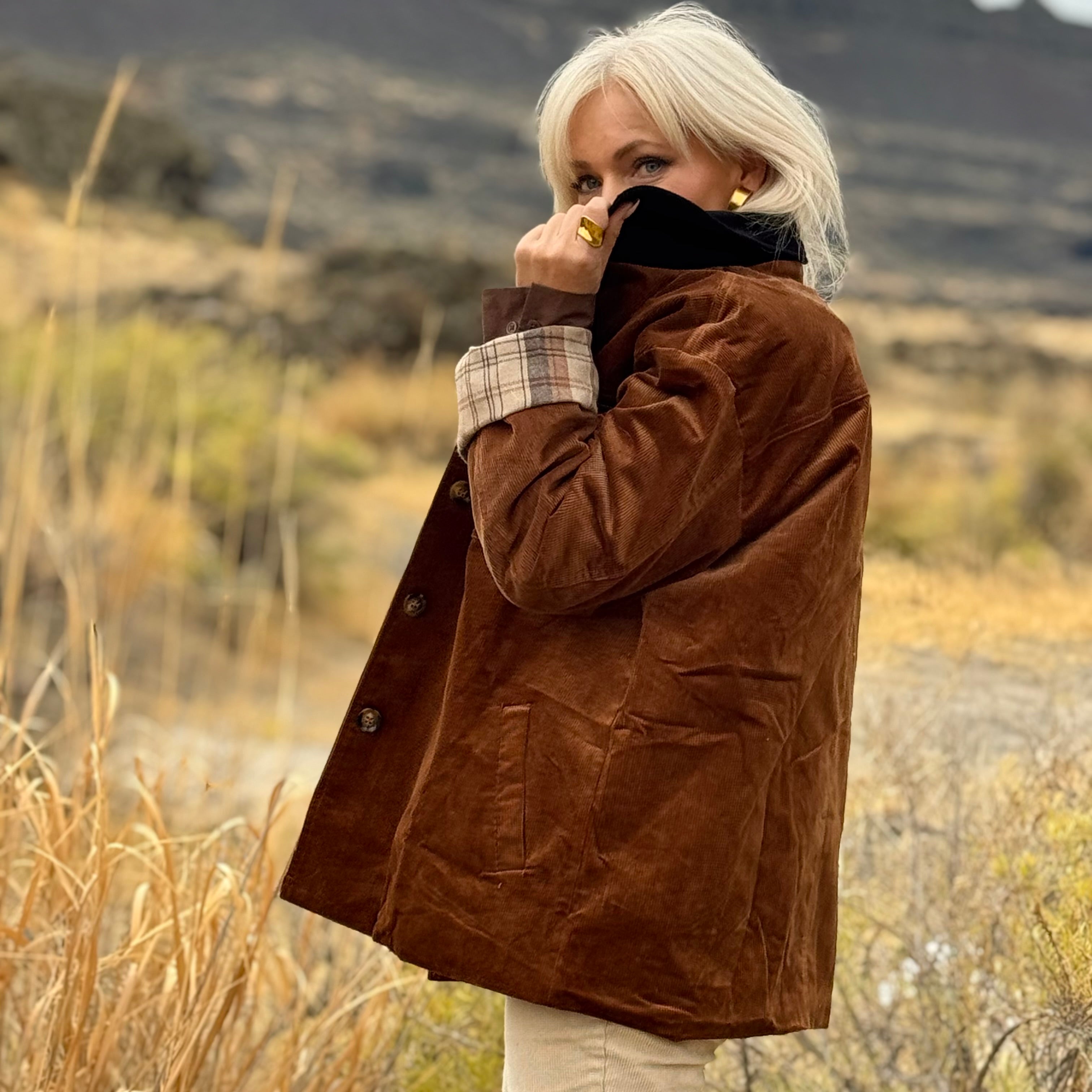 The Corduroy Barn Coat