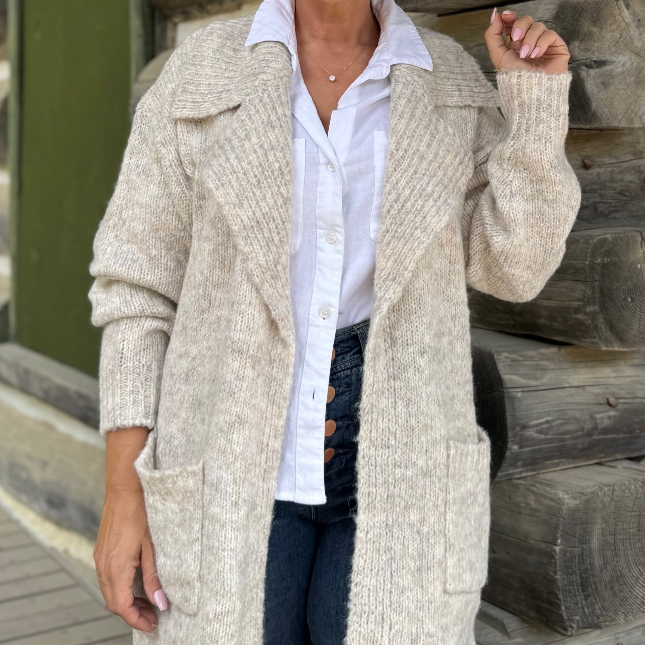 Cabin Cozy Knit Coatigan