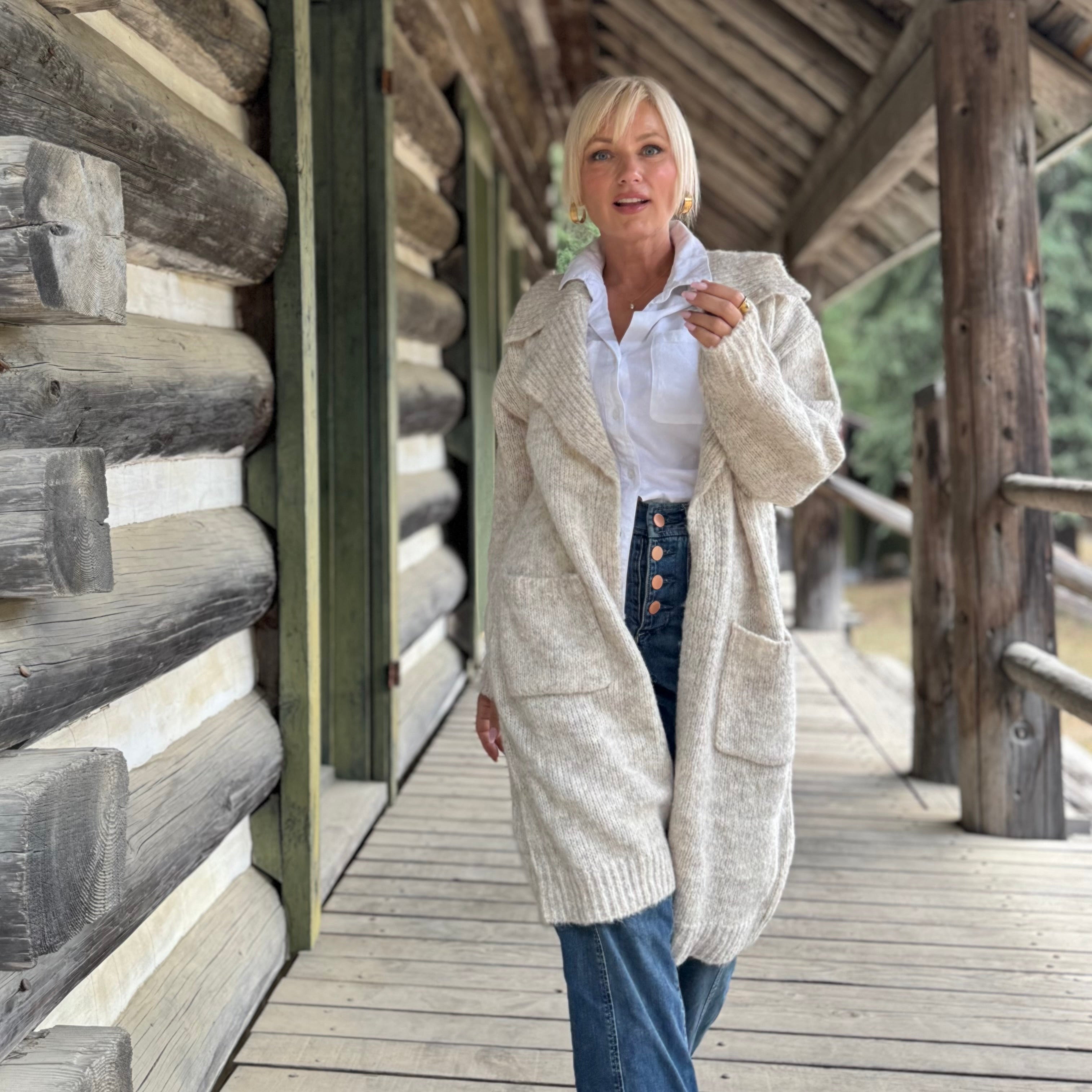 Cabin Cozy Knit Coatigan