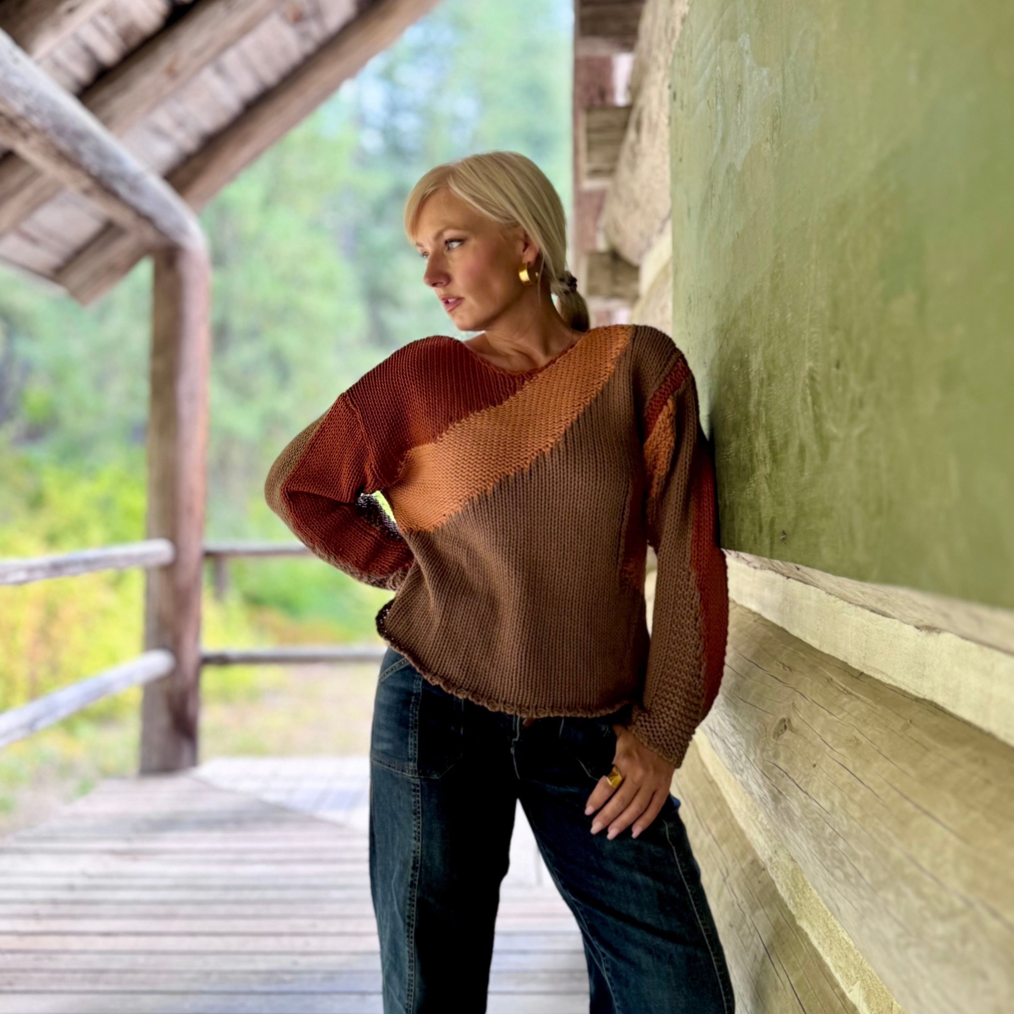 Sundance Colorblock Sweater