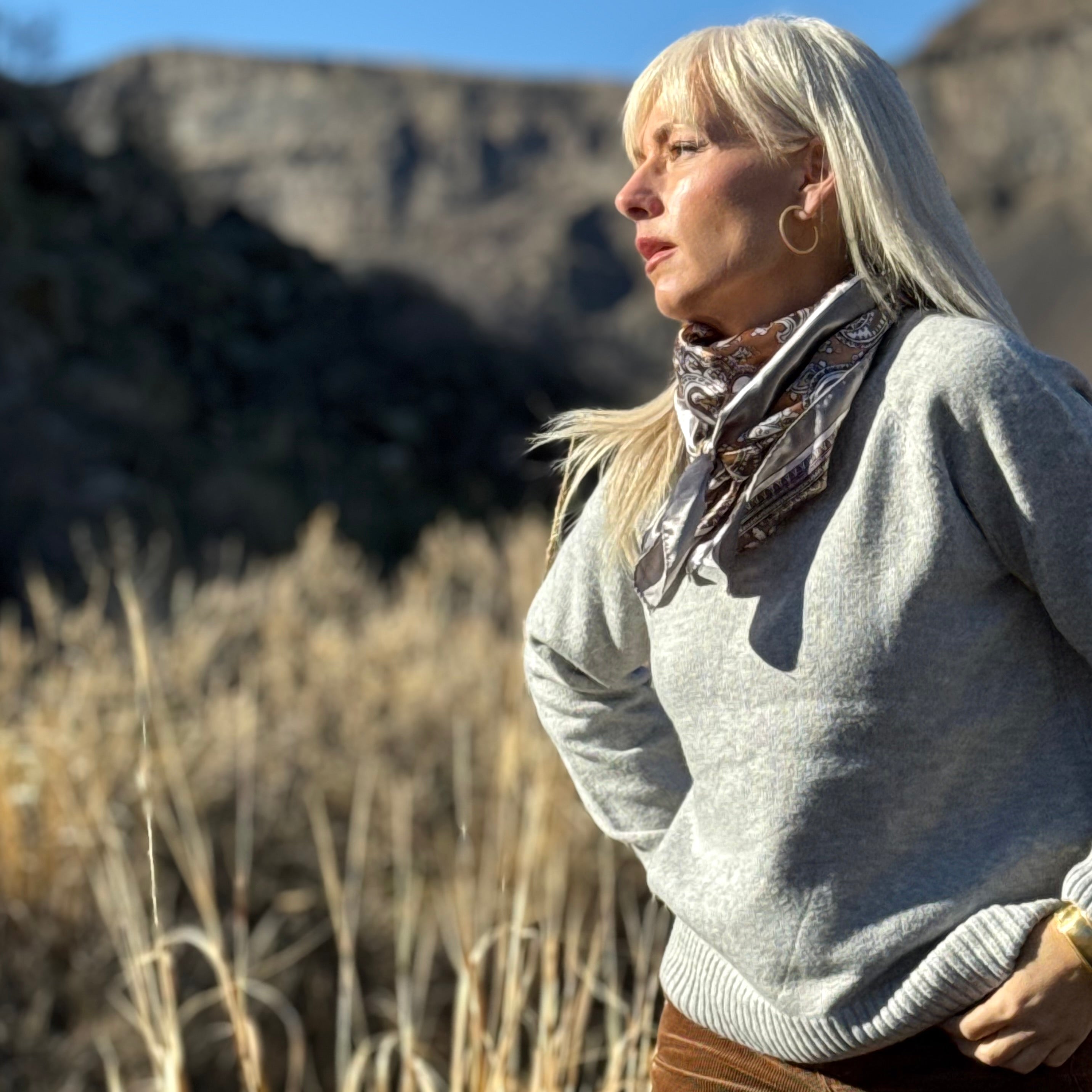 The Siena Silk Square