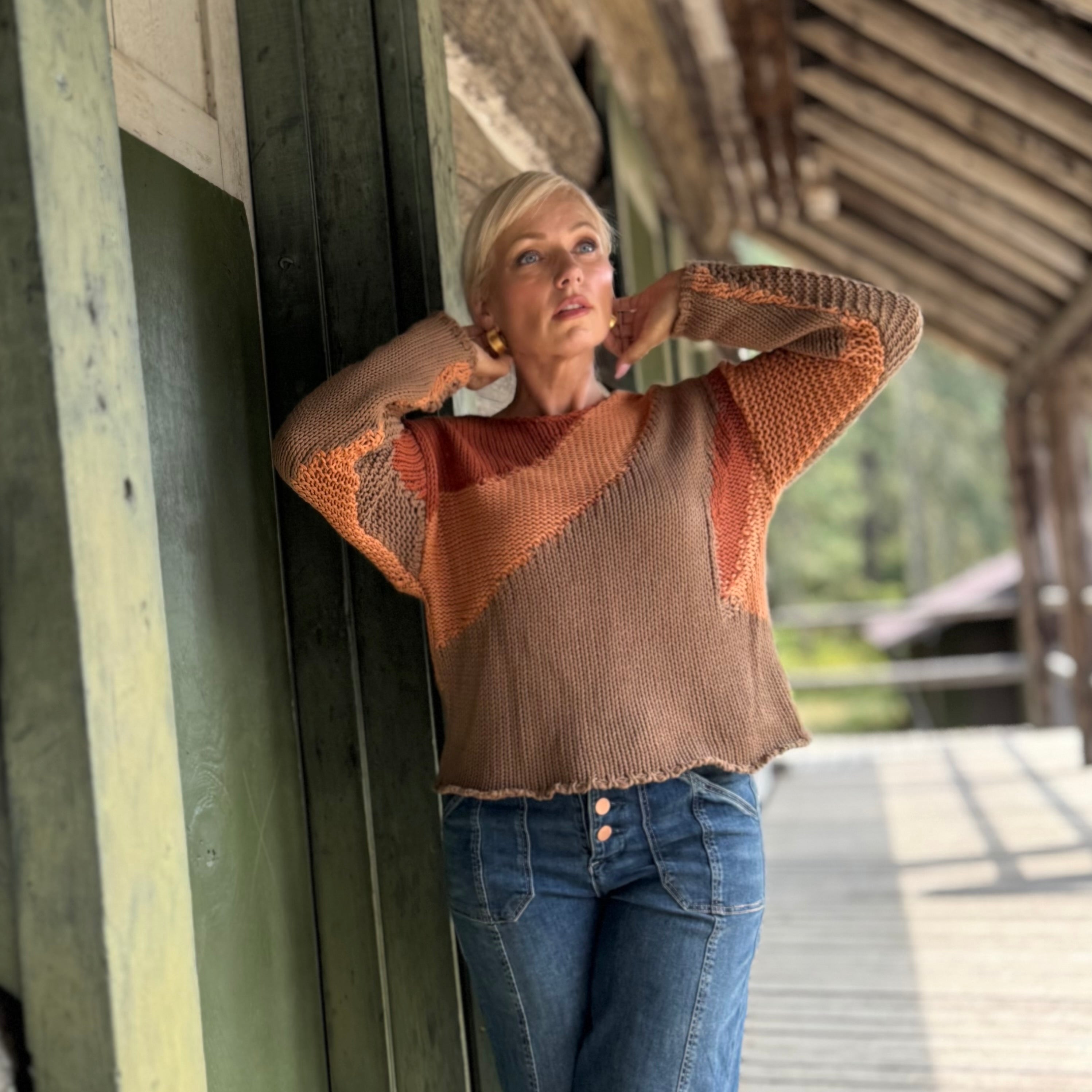 Sundance Colorblock Sweater