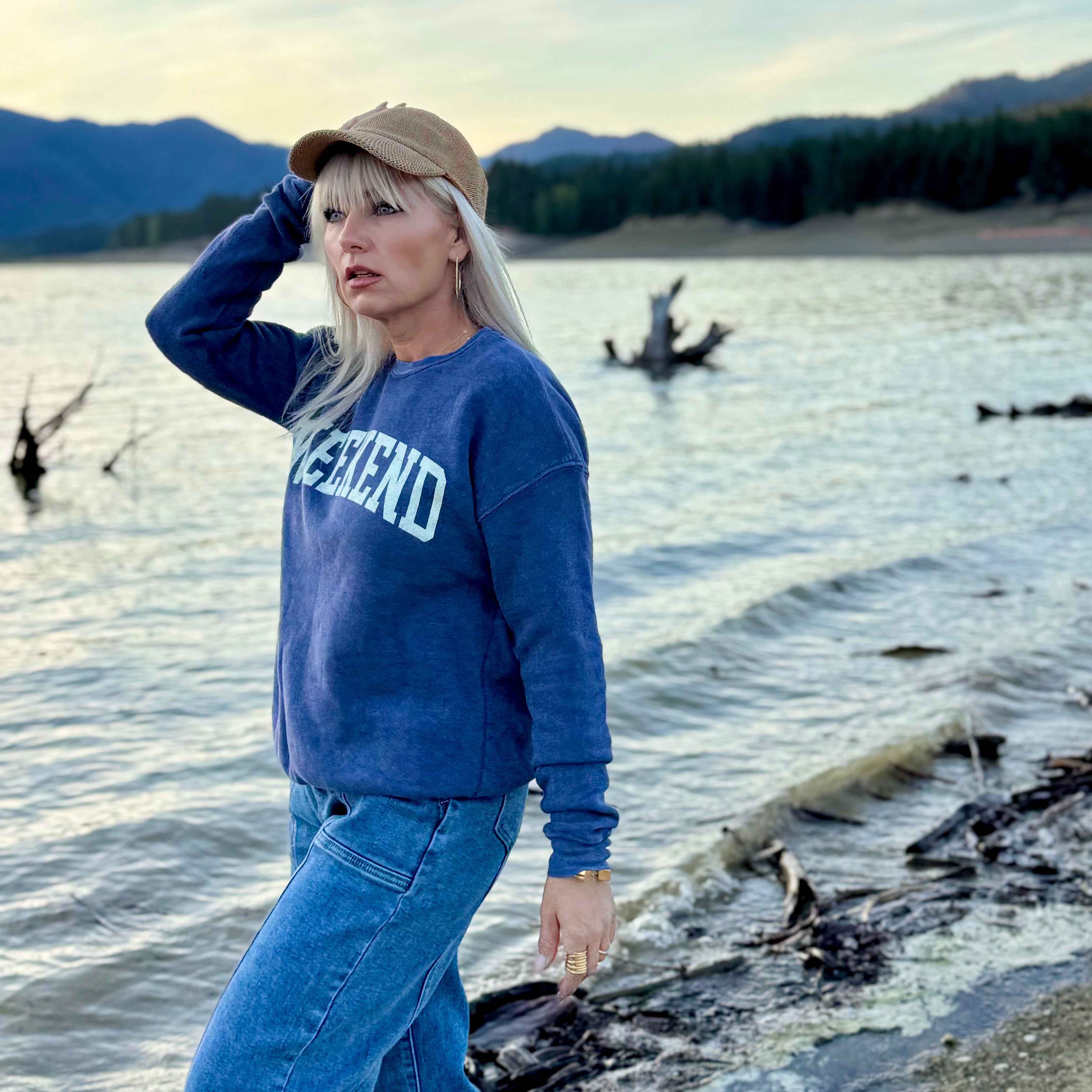 Weekend Mineral Washed Sweatshirt
