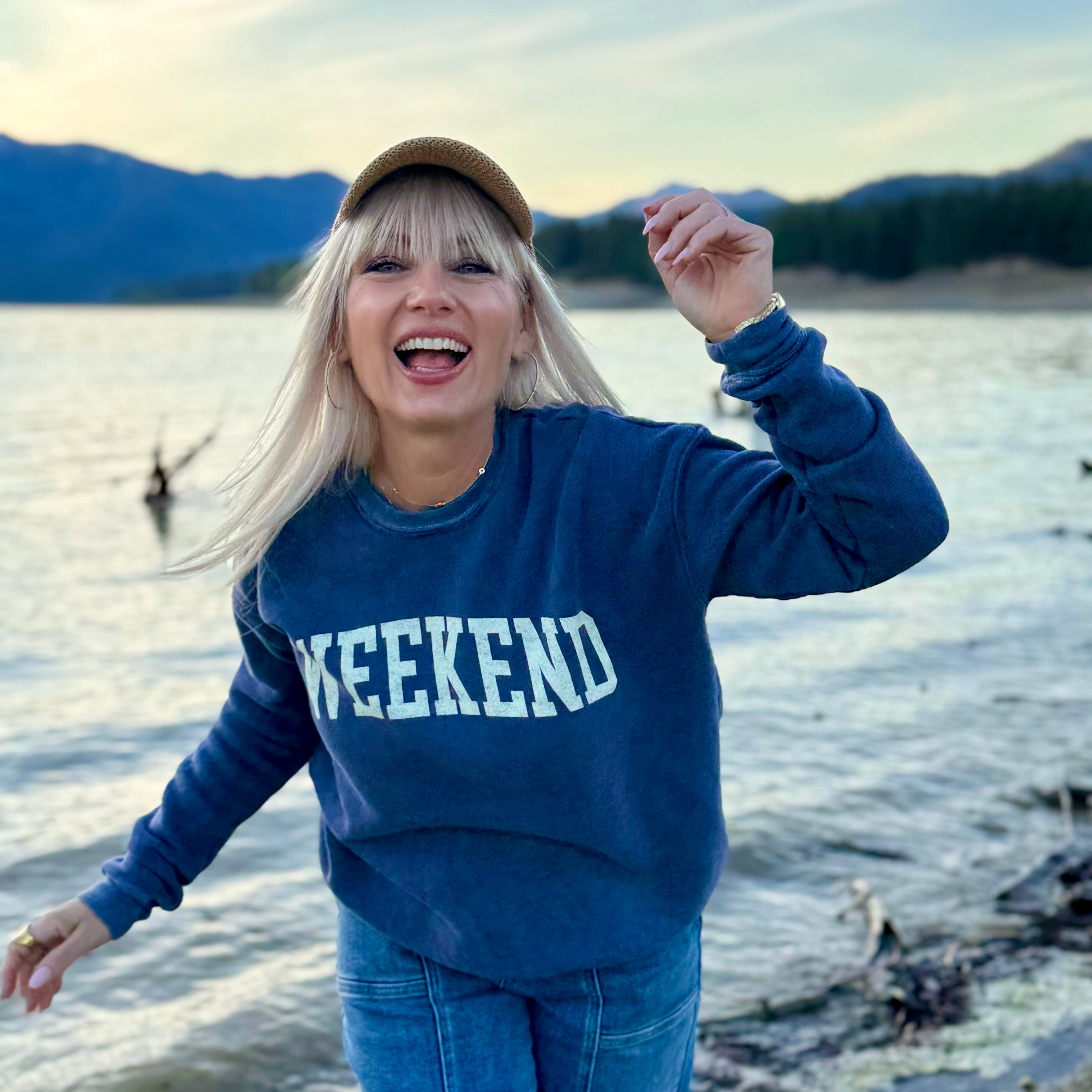 Weekend Mineral Washed Sweatshirt