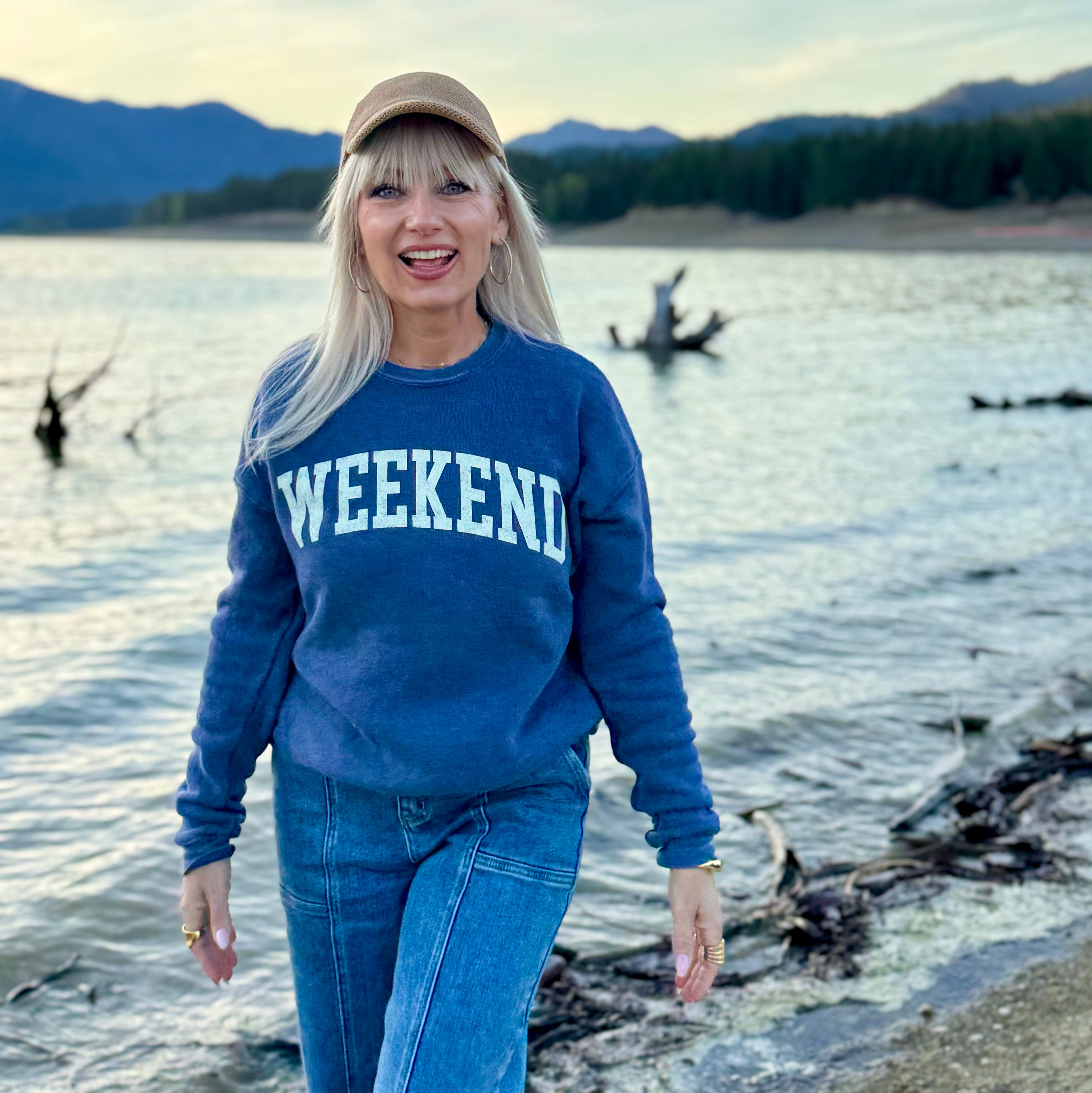 Weekend Mineral Washed Sweatshirt