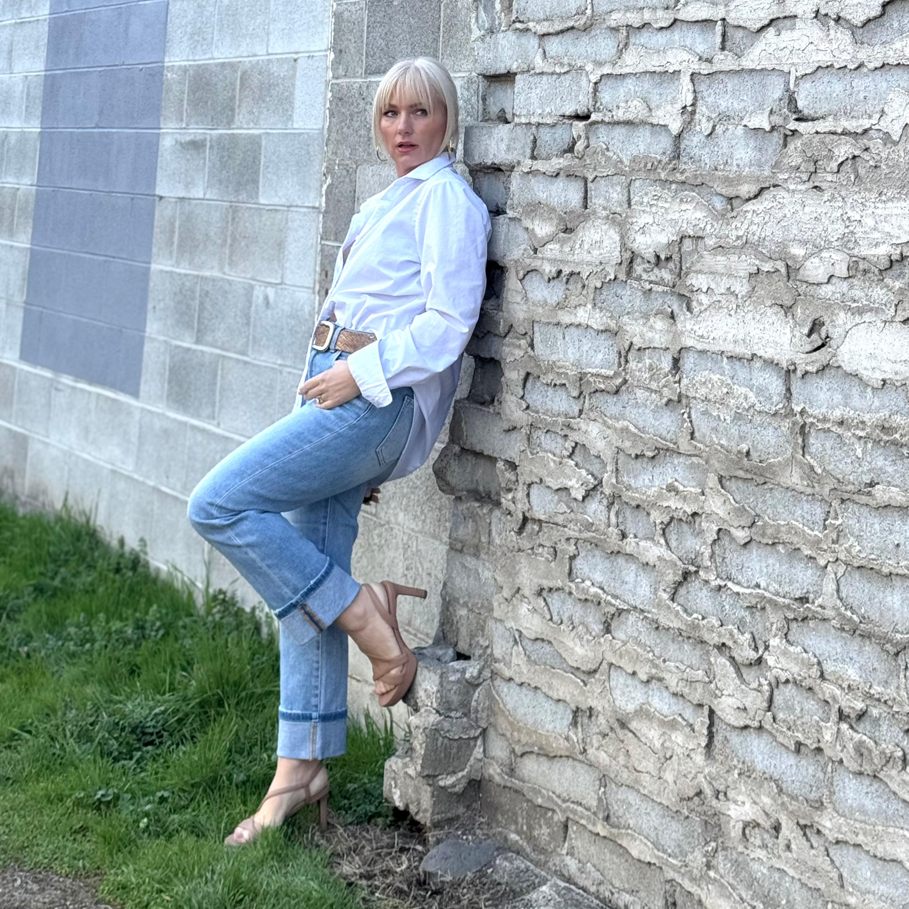 The Everyday Cuff Straight Jean