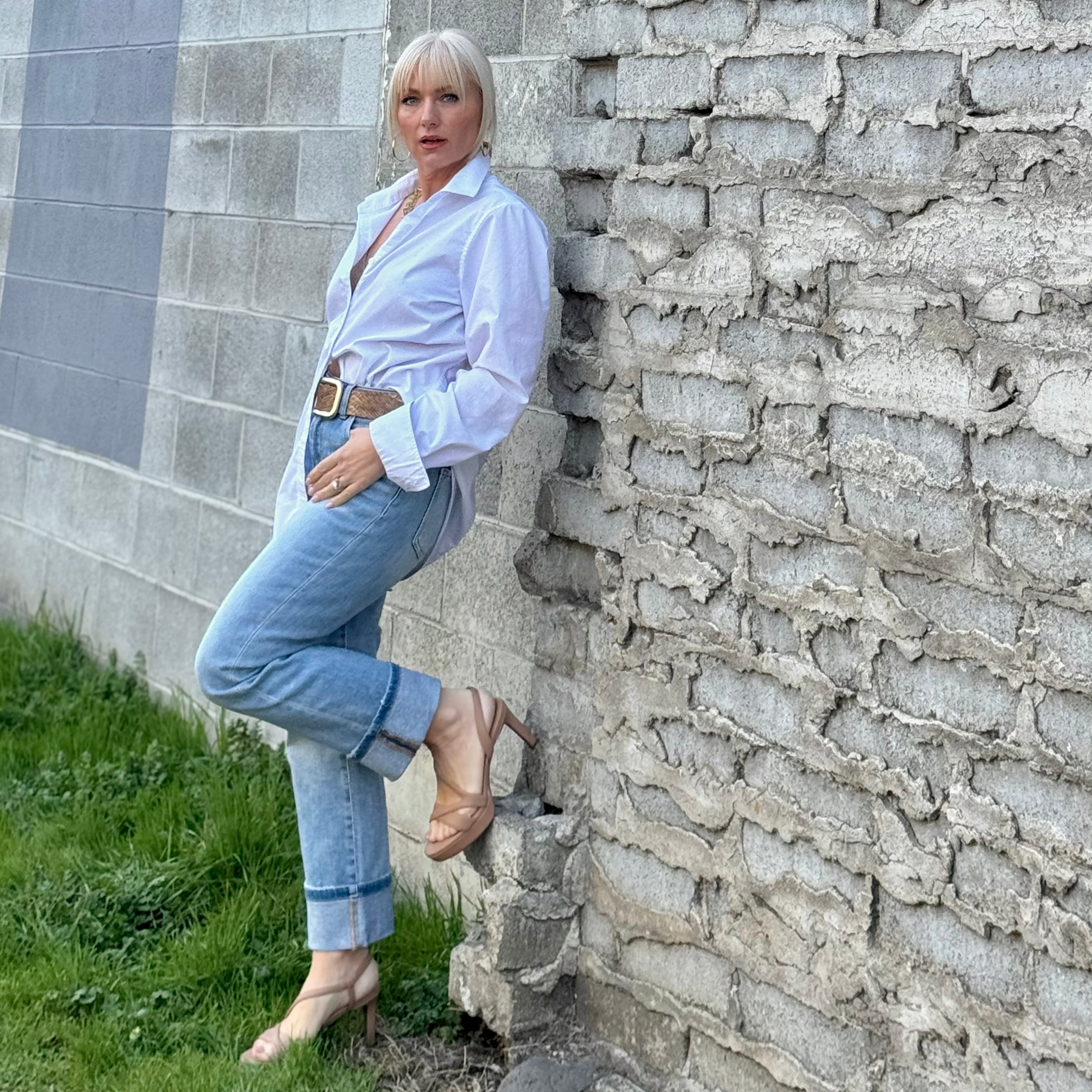 The Everyday Cuff Straight Jean