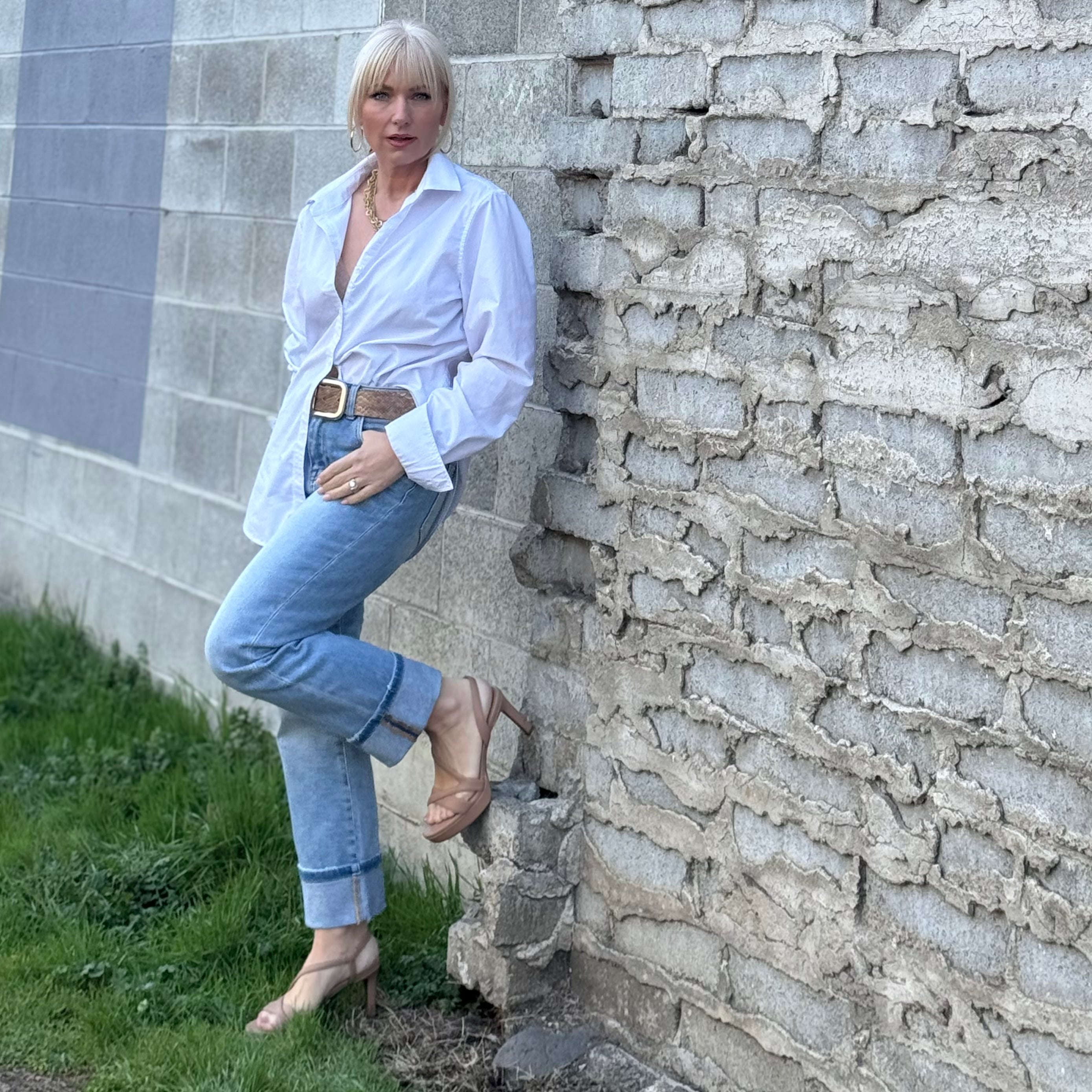The Everyday Cuff Straight Jean