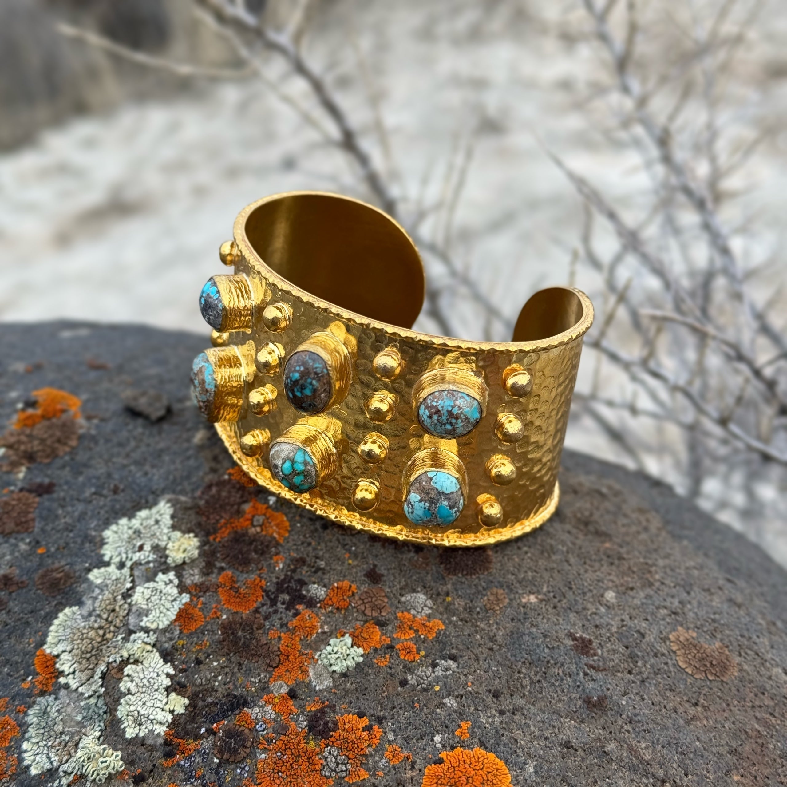 Rani Turkish Turquoise Cuff