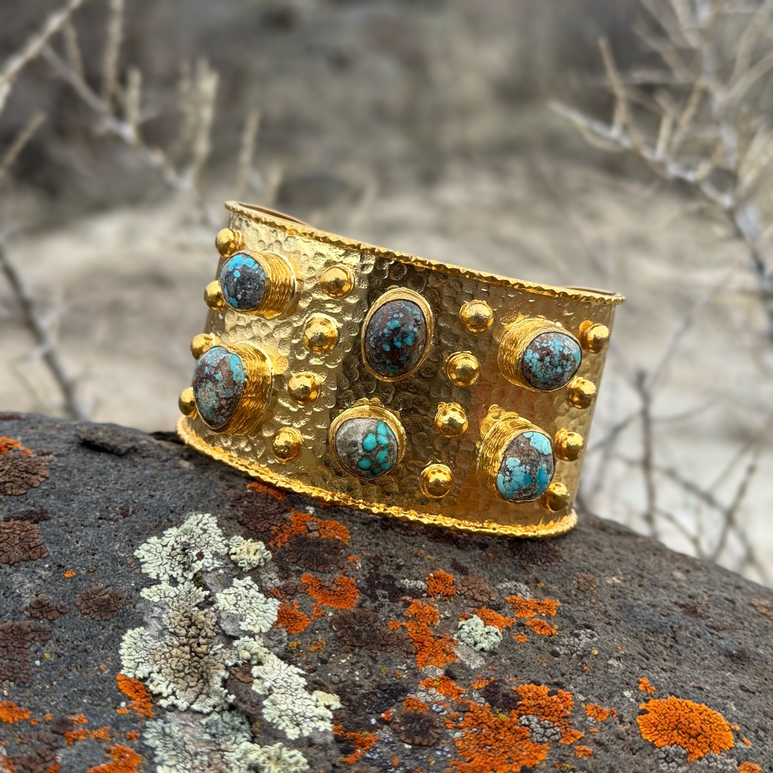 Rani Turkish Turquoise Cuff