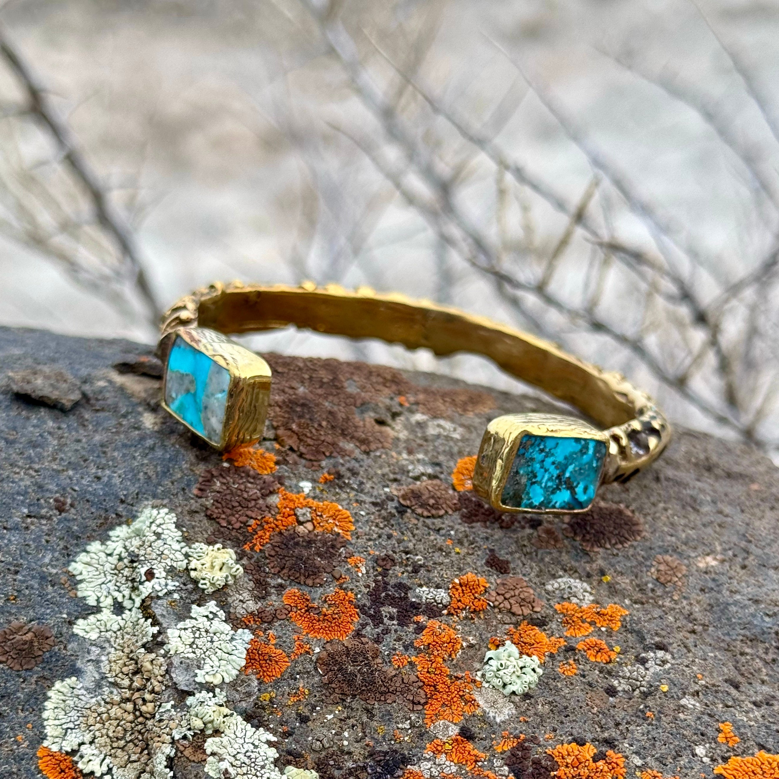 Amir Turkish Turquoise Cuff Bracelet