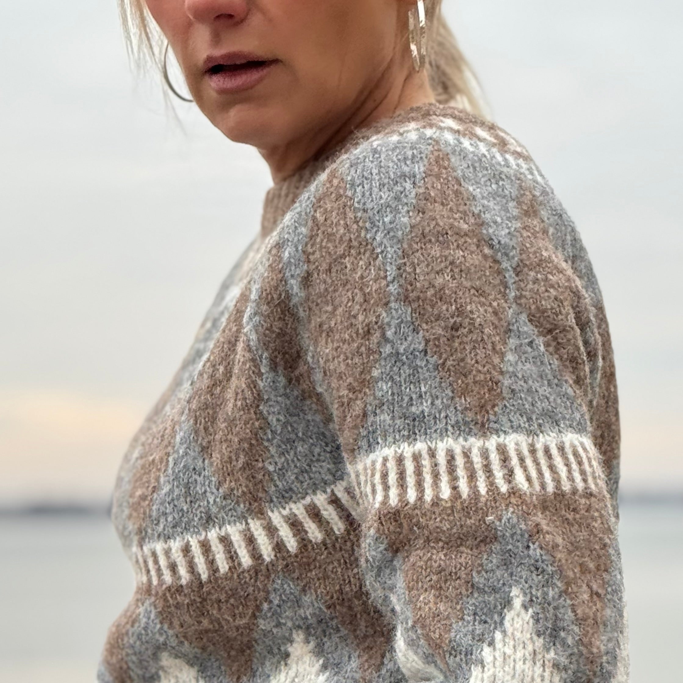 The Alpine Diamond Sweater