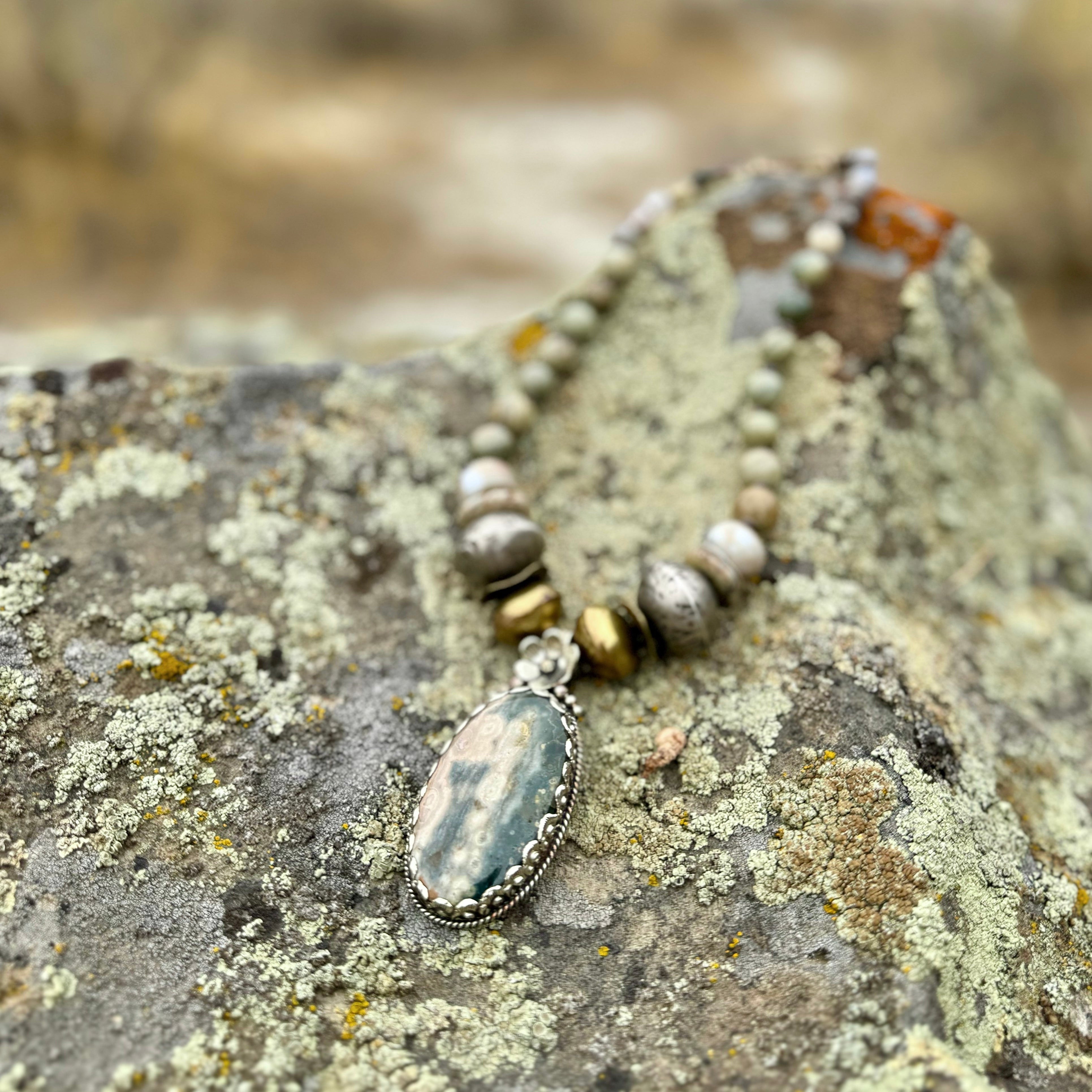 ZoWEE Jasper Statement Necklace