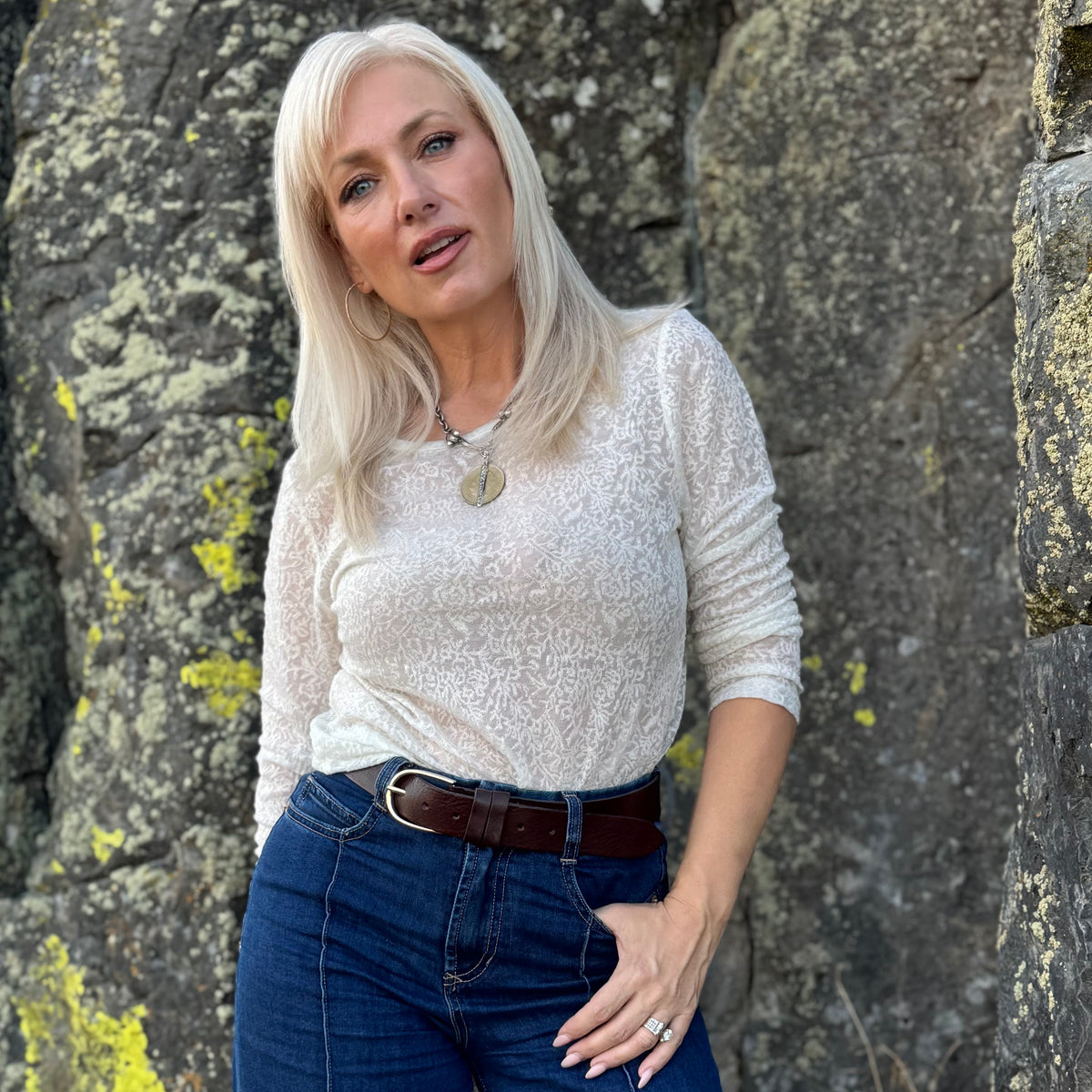 The Whisper Lace Layering Top