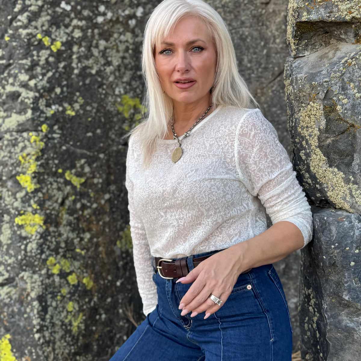 The Whisper Lace Layering Top