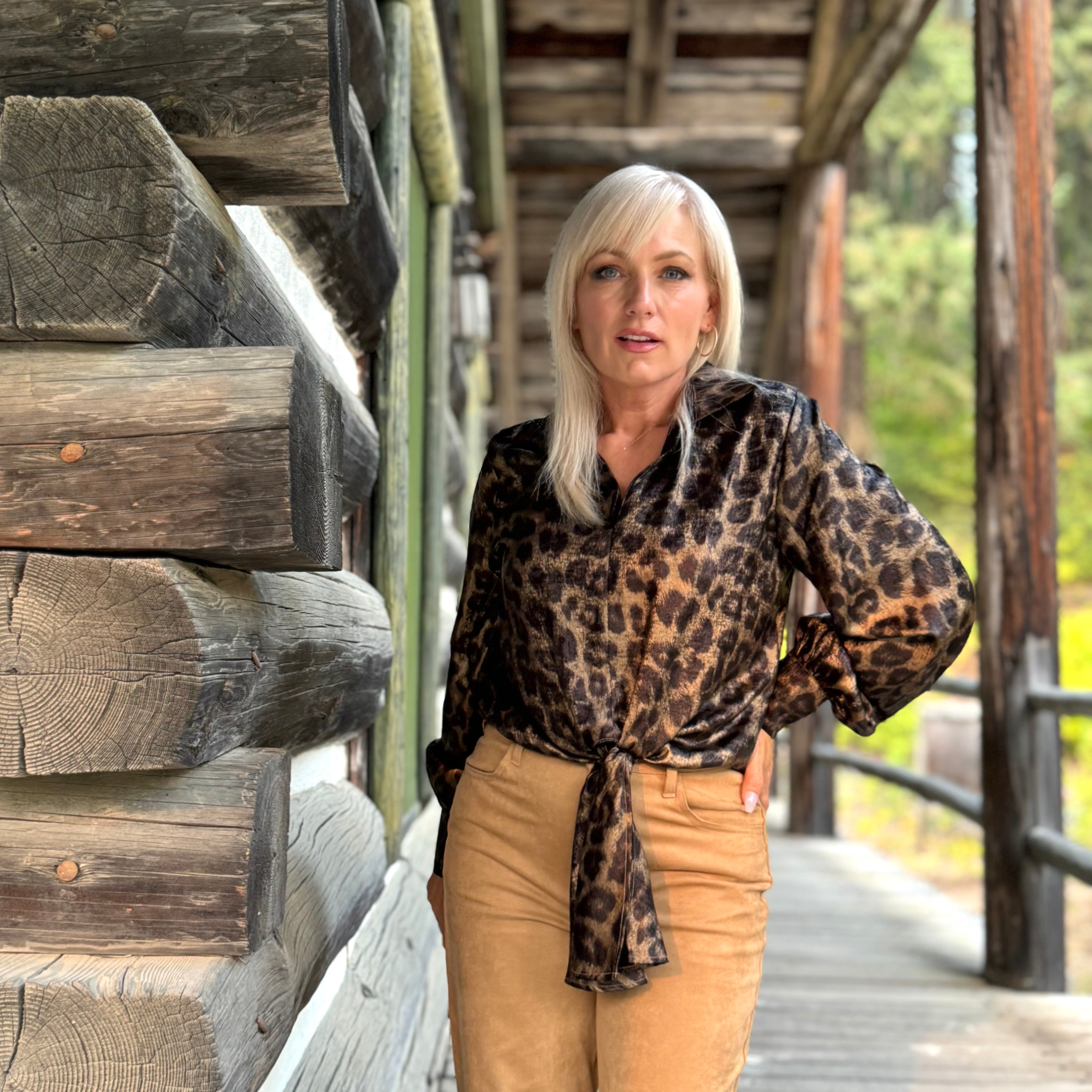 Wildwood Leopard Blouse