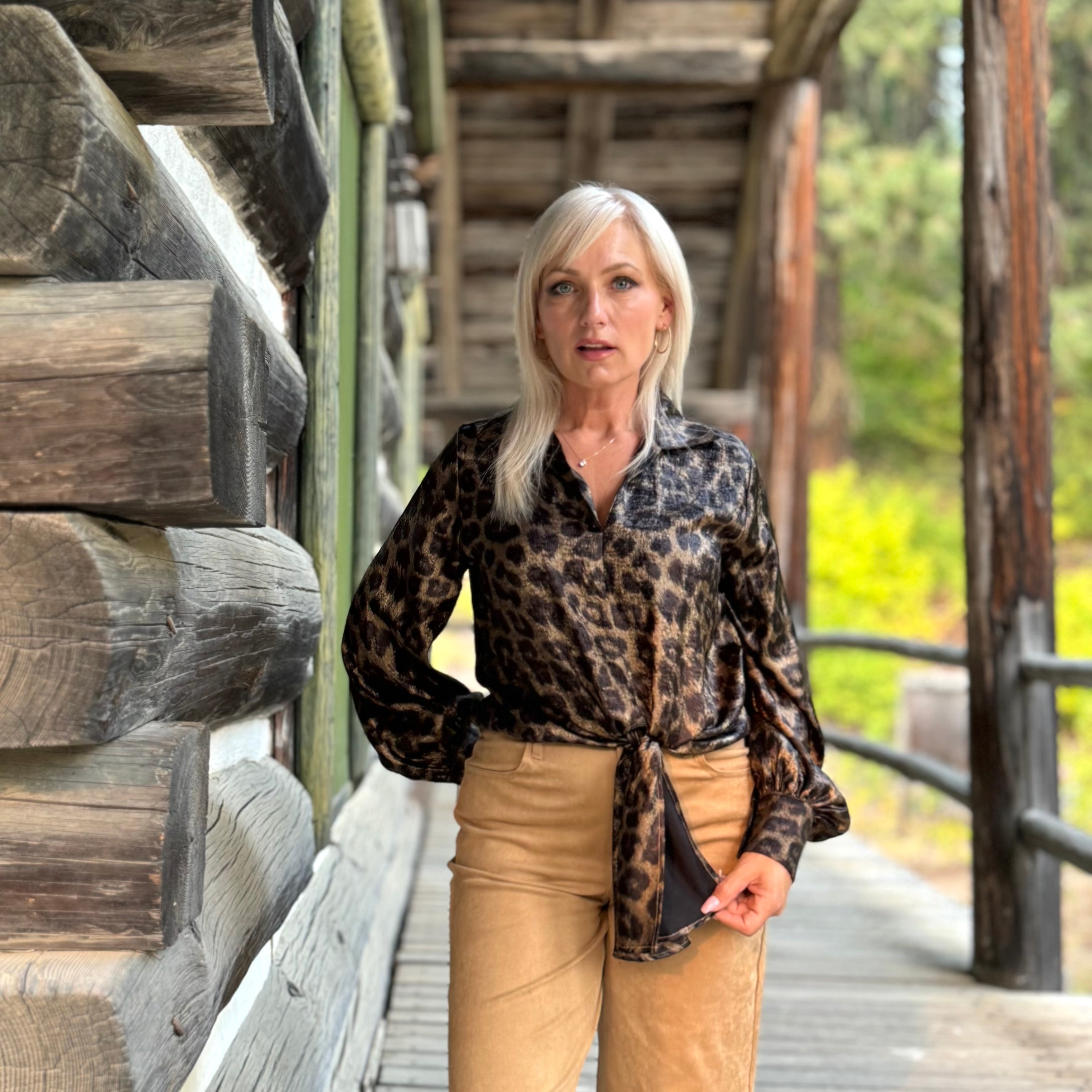 Wildwood Leopard Blouse