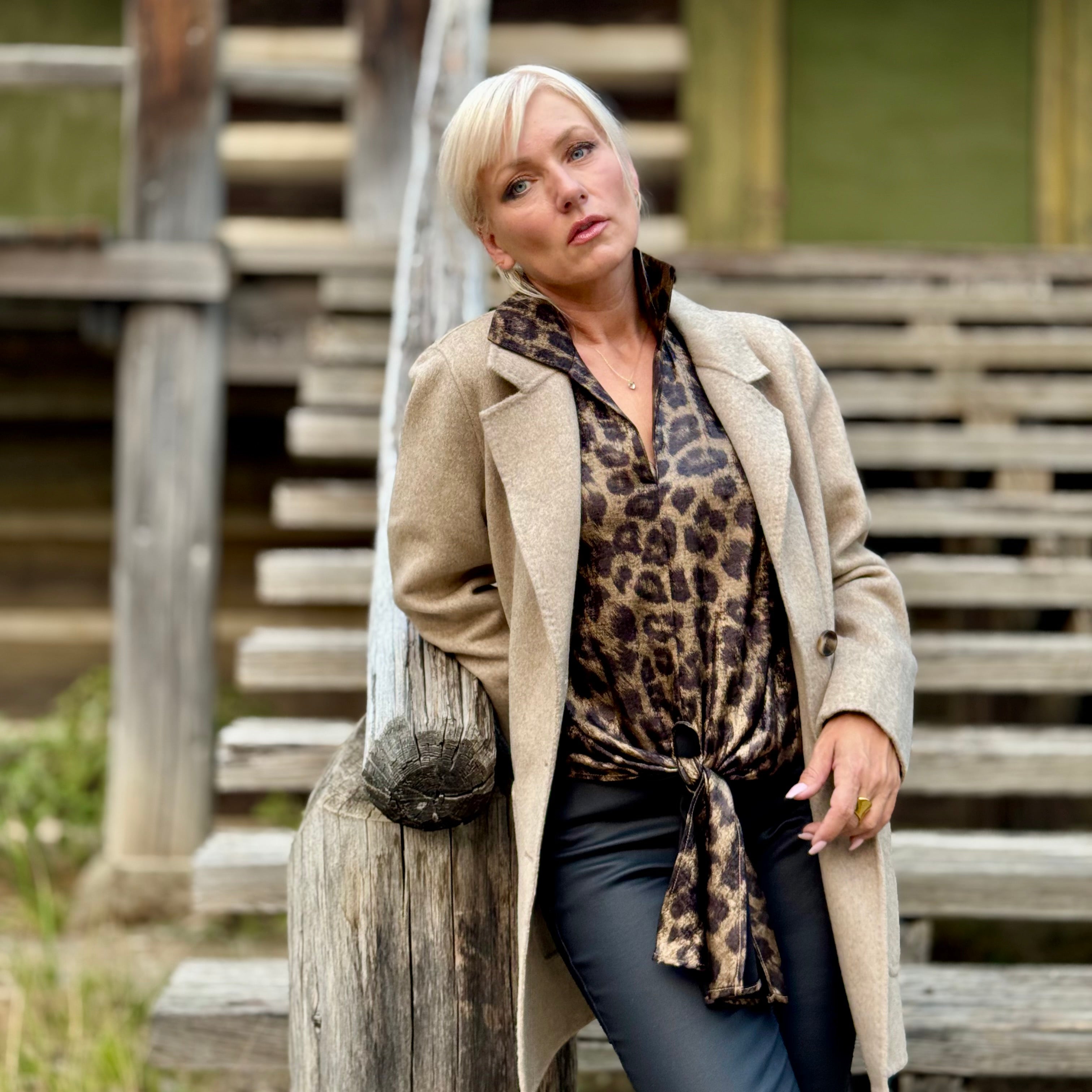 Wildwood Leopard Blouse