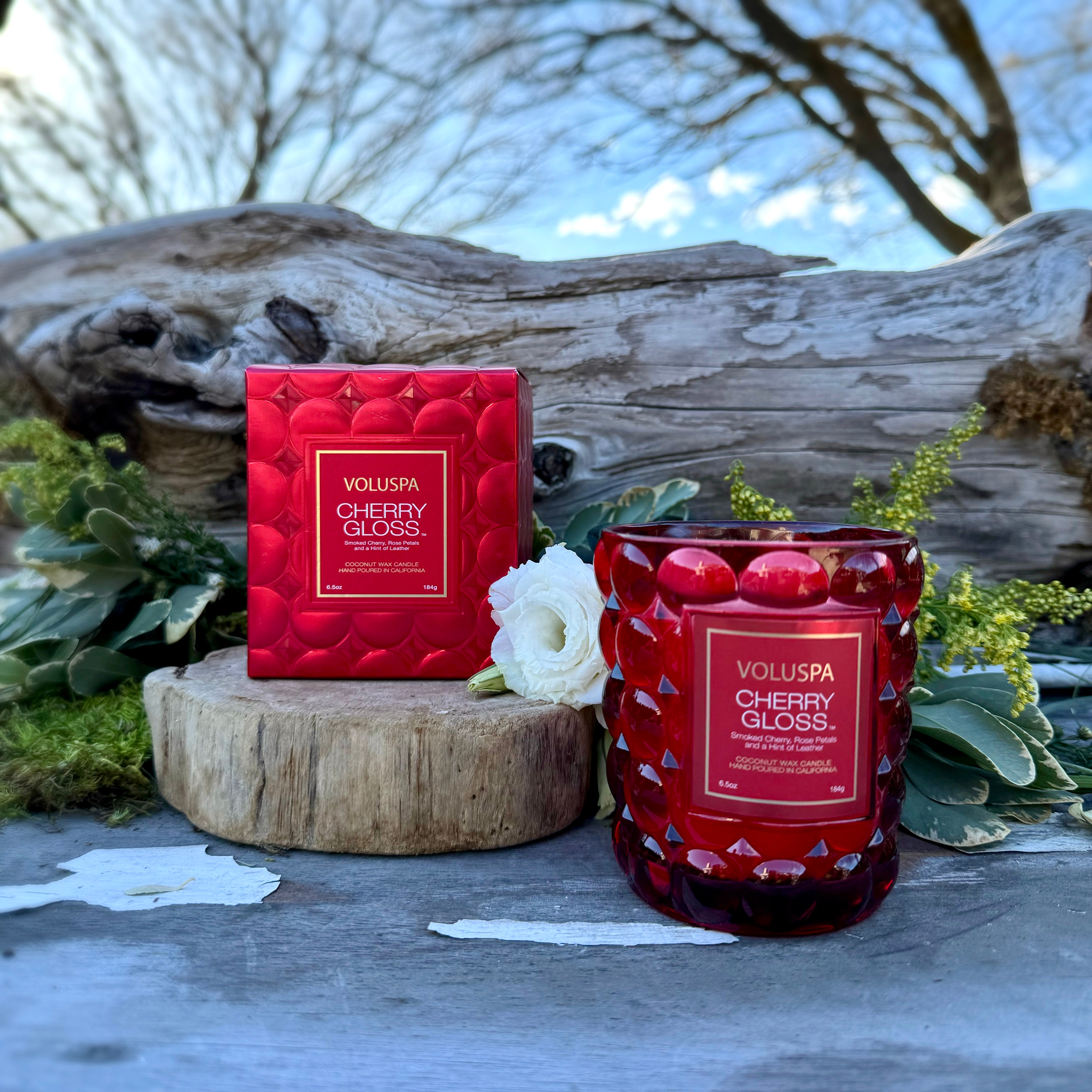 Cherry Gloss Classic Boxed Candle