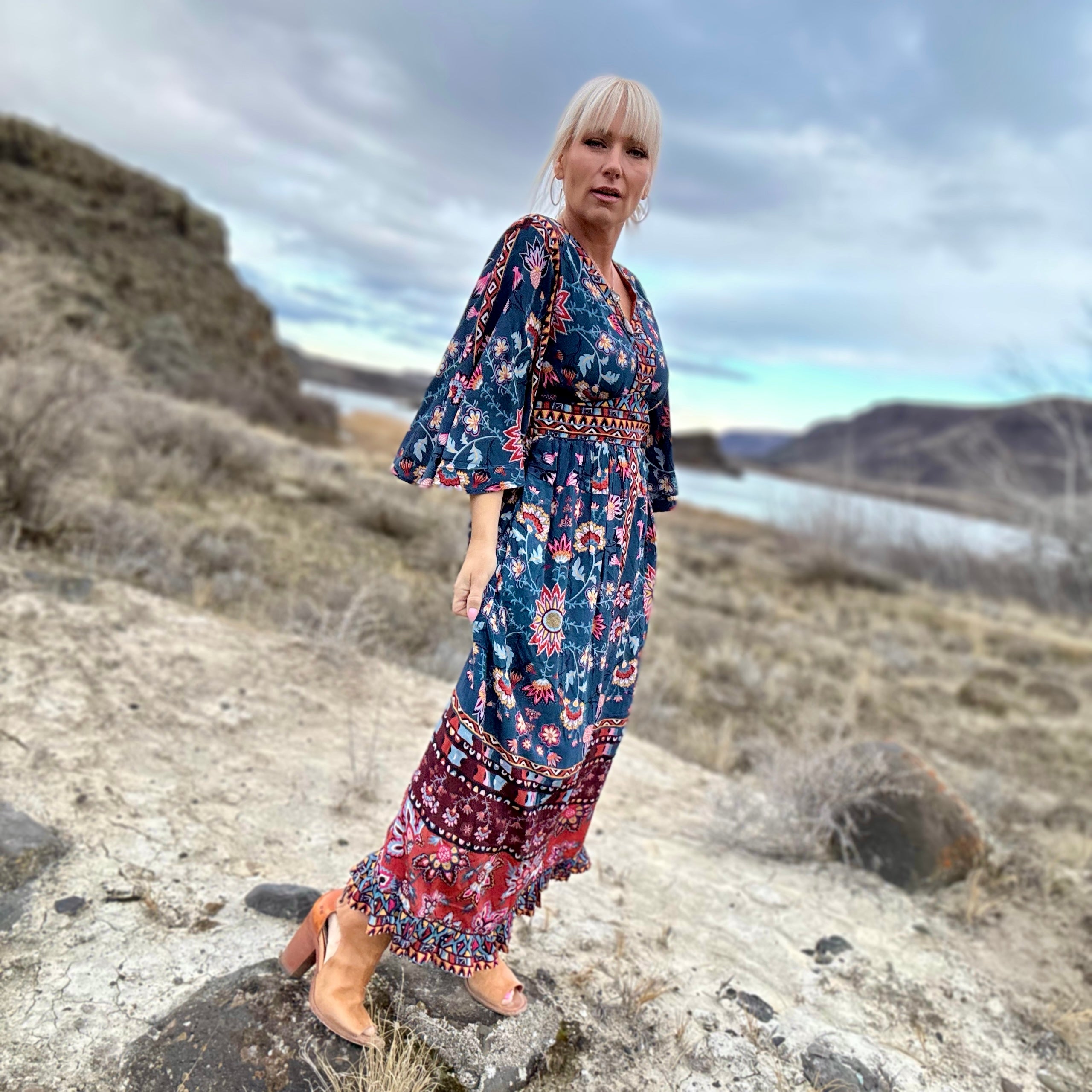 Luna Boho Dress