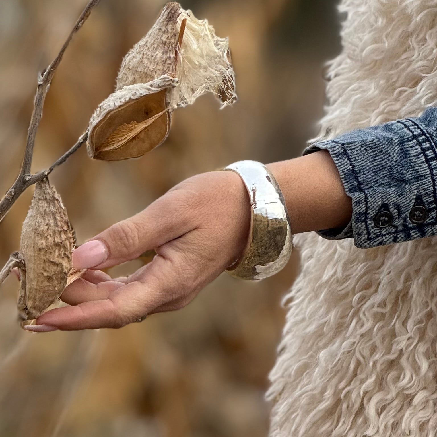 Catalina Statement Hinge Bangle