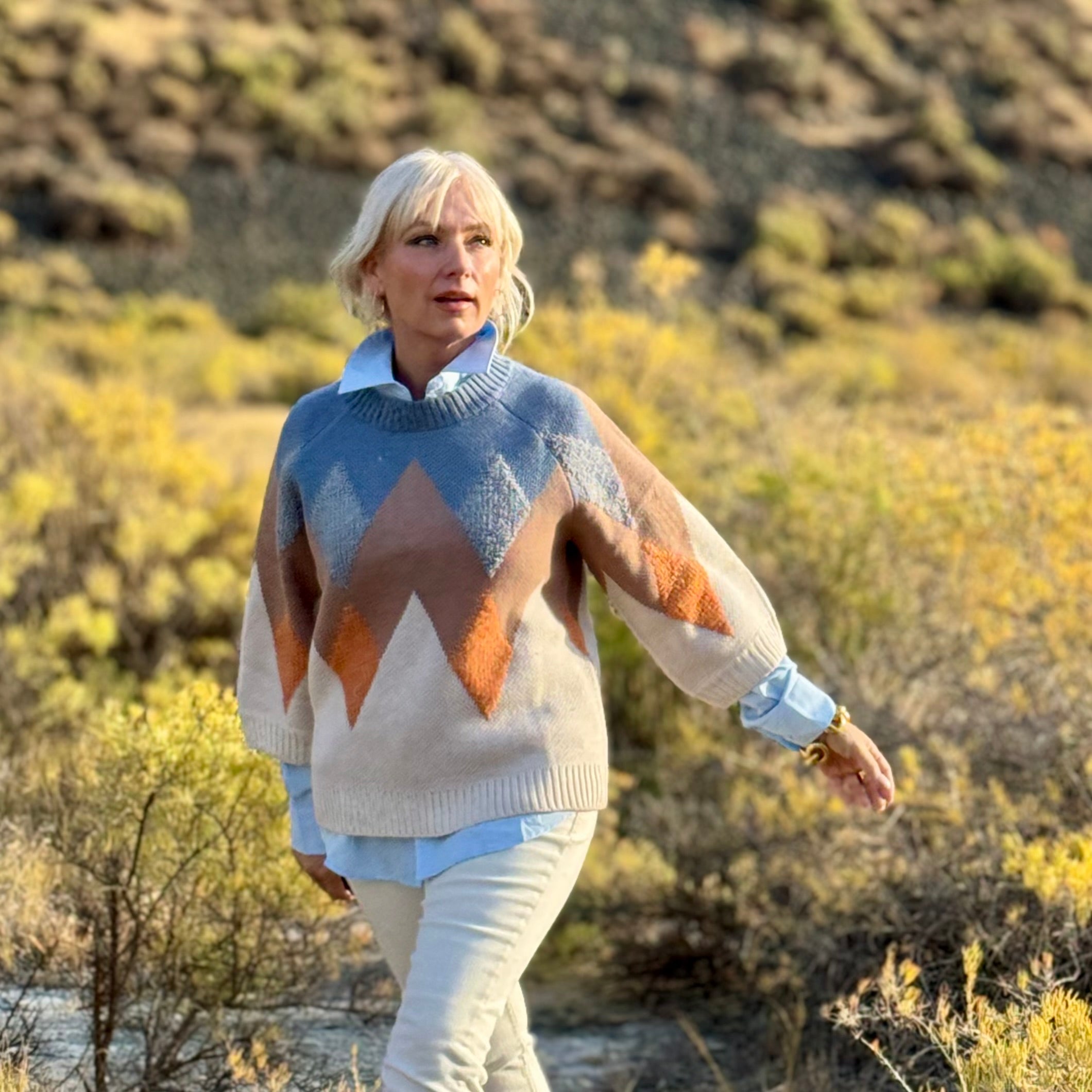Sierra Chevron Sweater